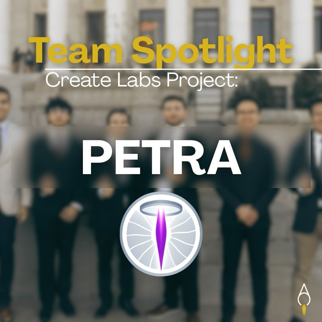 This week we want to show some appreciation to our incredible Create Labs project, PETRA.
PETRA is a fast growing project that recently gained traction from sponsors due to their efforts and determination.
In December of 2025, PETRA was awarded a $1000 grant by Merge Club. Merge Club is designed to provide quick, non-dilutive, no-strings attached funding to young, ambitious builders working on early-stage “epic” projects.
In February this year, they were awarded the Meloy Innovators Award of $2500 for entrepreneurial spirit and focus on “learning by doing”.
The team is now finalizing critical systems design for prototype construction starting in March. We look forward to sharing more updates about this fast growing project!