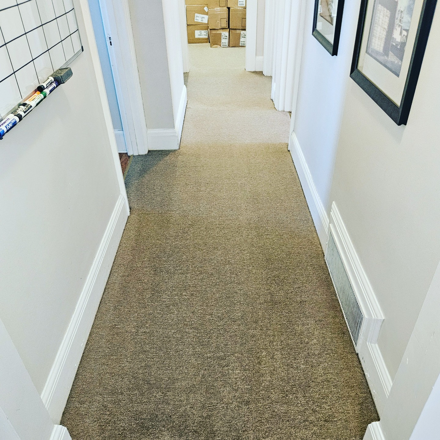 Carpet cleaning at this West Ashley office DONE! Can't wait for these clients to walk in Monday morning and see this 😍💯🔥 #CarpetCleaning #OfficeCleaning #CharlestonSC