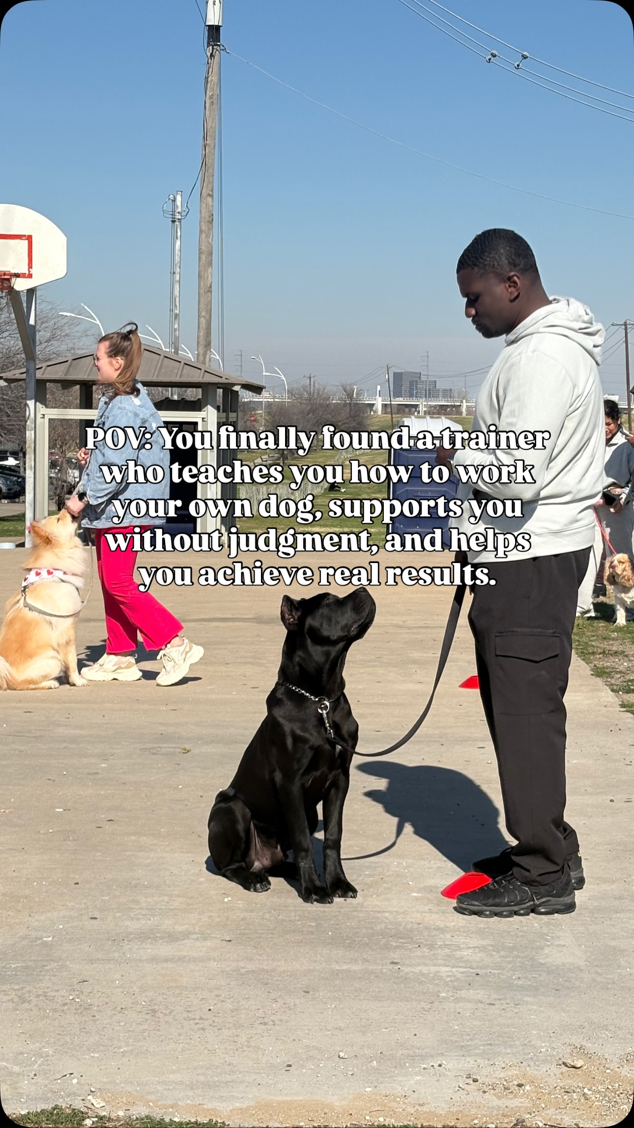 Training isnât about âfixingâ your dog. â
Itâs about building clarity, communication, and confidence for both of you.
In my group classes, I focus on teaching YOU how to work with your own dog so you feel supported every step of the way.
No judgment â just guidance, encouragement, and skills you can actually use in real life.
When you feel confident, your dog does too. And thatâs when the real progress happens. đžâ¨
#dallasdogtrainer #dallasdogtraining #dfwdogtraining #dallasdog #positivedogtraining