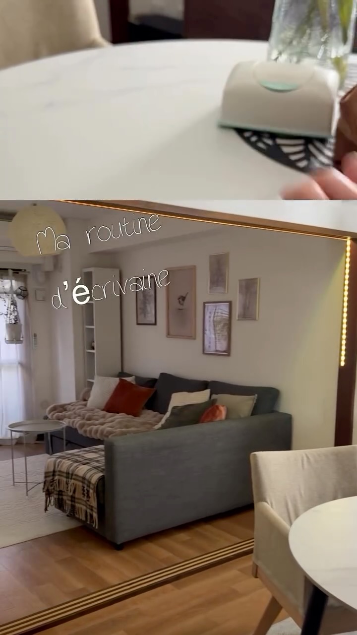 J’aurais pu appeler ça mon 5 à 9 après mon 9 à 5, mais je commence à 8h et c’est pas sexy de travailler 10 heures pas jour, même si je rends ça cosy 🍵🫶🏻
Blague à part, je voulais tenter autre chose, que ce soit au niveau du montage ou au niveau du contenu en lien avec l’écriture.
On a tous 24h dans une journée, mais on ne les organise pas tous de la même manière. Je trouvais ça intéressant de vous partager la façon dont je cale l’écriture de mes romans après une journée de boulot. On me dit souvent que je travaille « trop », mais vivant dans un pays où les contrats de travail sont de 40h/semaine en moyenne (quand il n’y a pas d’heures sup’), je trouve que j’organise assez bien mon temps pour vivre ma passion, gagner mon pain et m’accorder, tout de même, un peu de douceur 🌸
Et vous, quelles sont vos routines de 5 à 9 ?
Mots-clés : night routine - écrivaine française - vie d’auteur - vlog de vie - écriture - vivre au Japon - Tokyolife - vlog japon
Hashtags: #vlog #viedauteur #vlogjapon #autricefrancaise #bookstagramfr