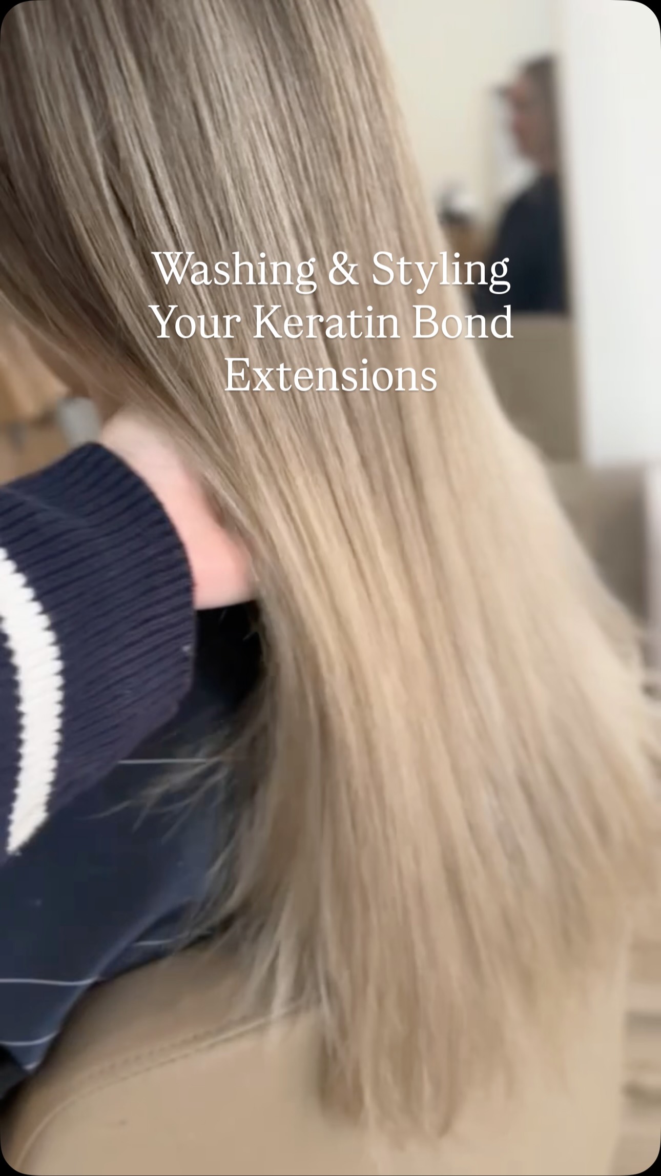 Letโs wash & style your k-tips! (I have this post for wefts too in the home care highlight!โฃ)โฃ
โฃ
๐ฃ๐ฟ๐ฒ๐ฝโฃ
Brush well beforehand. Release tangles from the ends first, working your way up. Avoid the bonds and tension (pulling)โฃ. Feel with your fingers that your bonds are nicely separated โฃ
โฃ
๐ช๐ฎ๐๐ต๐ถ๐ป๐ดโฃ
You may need to wash a couple of times before the shampoo will suds up, especially if itโs been several days since washing or if you have a lot of product in your hair.โฃ
โฃ
๐ฌAvoid scrunching/rubbing/mushing your hair all aroundโฃ
โฃ
๐ Donโt wash your hair upside downโฃ
โฃ
Use little โmicro movementsโ as you wash, only let your fingers scrub back & forth about an inch, then lift up and move to a new spot โฃ
โฃ
๐ฅ๐ถ๐ป๐๐ถ๐ป๐ด โฃ
Split your hair vertically in a few places as you rinse so no residue is leftโฃ
โฃ
๐๐ผ๐ป๐ฑ๐ถ๐๐ถ๐ผ๐ป๐ถ๐ป๐ดโฃ
Apply from ponytail down first. Then apply remaining product to the ends of your shorter layers.โฃ
โฃ
๐ช๐ฟ๐ฎ๐ฝ๐ฝ๐ถ๐ป๐ดโฃ
Place the towel under your hair & around your shoulders like a cape, then wrap each side over your head Instead of flipping upside downโฃ
โฃ
๐๐ฟ๐๐ถ๐ป๐ดโฃ
Apply leave in conditioner & heat protectant โฃ
โฃ
If air drying curls, I love a mouse for fine hair & a gel-cream for coarser hair. Apply when your hair is still quite wet & use your hands to finger comb (if you brushed well before washing, you are probably good to just finger comb, but use your discretion! Use โbook handsโ to smooth everything & encourage curl clumping. โฃ
โฃ
Gently scrunch into place & let air dry or use a diffuser (medium heat..we donโt want to melt your bonds ๐) Hover the diffuser over the lengths without bouncing..we donโt want to disturb the curls & create frizz. Once dry, soften the crunchiness with a serum!โฃ
โฃ
For blowdrying smooth, dry in a downward airflow direction 90% & use a brush at the very end to smooth things out. Careful not to hit your bonds with high heat (cough cough Dyson air wrap)โฃ
โฃ
๐๐๐ฟ๐น๐ถ๐ป๐ดโฃ
Split your hair down the middle & take sections from the back working your way forward. Use your shoulder to separate the curled hair from the uncurled hair. Avoid tension!โฃ
โฃ
๐ฌ As you wind up your iron, be sure not to hit your bonds!โฃ