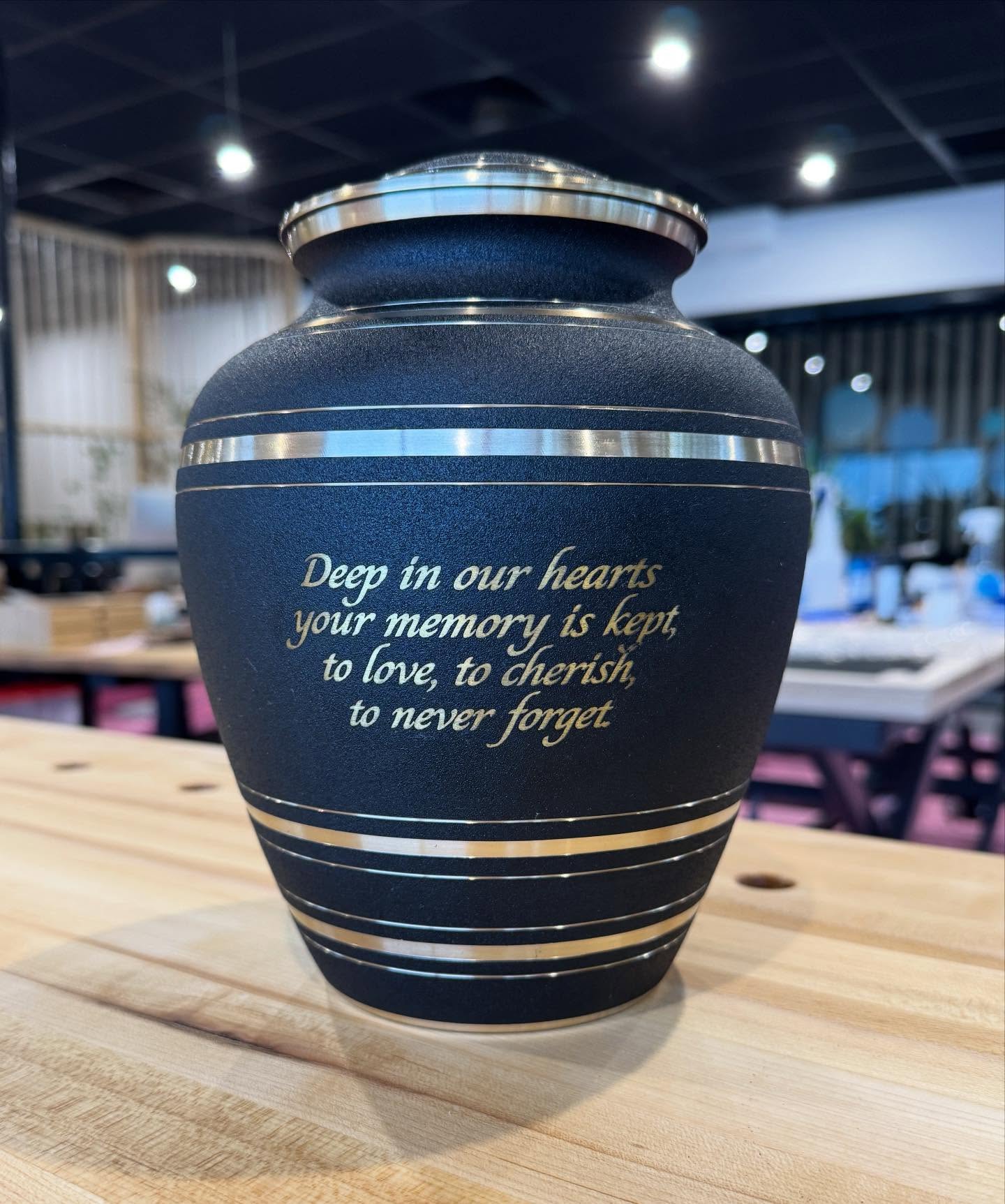 There are days in the workshop that feel a little heavier, and a lot more meaningful, than others. 🤍
Last week, I was humbled by a request from a local funeral home to engrave memorial urns for two families. It was a task I didn’t take lightly. There is a profound, quiet weight in engraving the dates that bookend a life, or a verse chosen to carry a legacy.
To the families who placed their trust in Schokkology during such a tender time: thank you. I am deeply honoured to have played a small part in honouring your loved ones.
I’m also incredibly grateful to the team at the funeral home for their kindness and collaboration in helping me test and prepare for this work.
This isn’t about timber or brass or lasers. It’s about the stories we leave behind and the people who hold them dear. 🕊️
#schokkology #memorialengraving #withsympathy #honouredtoserve #handmadewithheart