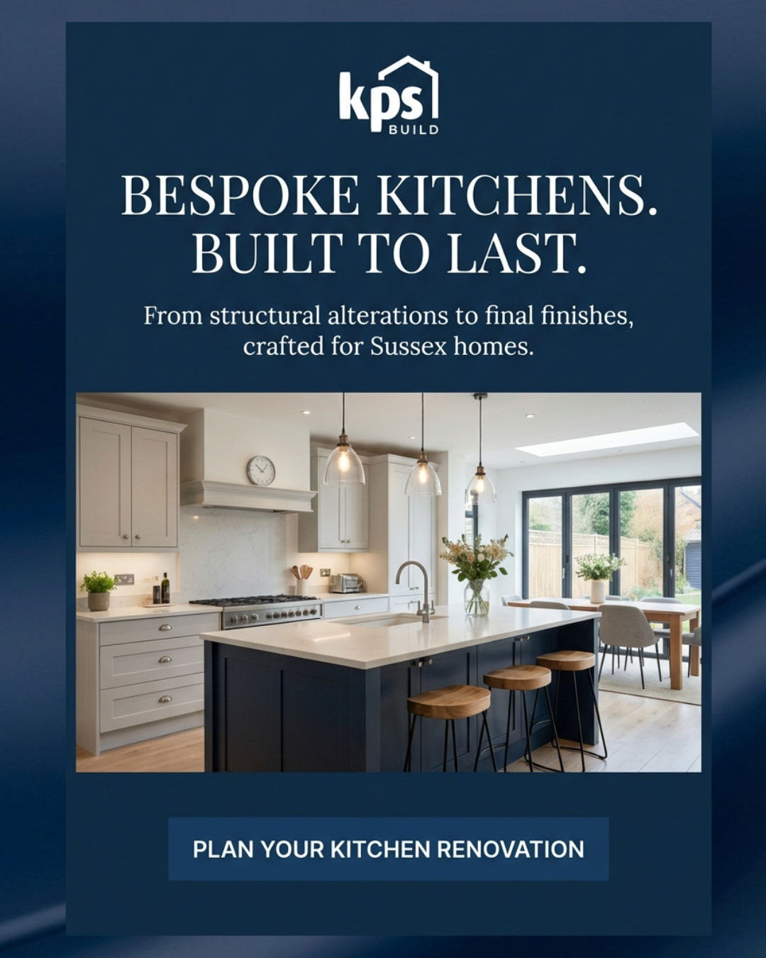 Tired of a kitchen that feels outdated and cramped? Imagine transforming it into a sleek, timeless space built just for you. 🏠✨
At KPS Build, our family-run team in West Sussex crafts bespoke kitchens with white cabinetry, expansive islands, and pendant lighting that make every meal a joy. With over 50 years of experience, we handle everything from structural changes to flawless finishes—ensuring your Sussex home is functional, beautiful, and built to last. 💙🔨
We deliver precision construction, trusted project management, and local expertise you can count on. Ready to plan yours? Tap the link in bio or DM us today! 📲
#BespokeKitchens #KitchenRenovation #WestSussexBuilders #KPSBuild #KitchenMakeover #SussexHomes #HomeRenovation #CustomKitchens #BuildToLast #KitchenDesign #FamilyRunBusiness #LoftConversions #BathroomRenovation #UKBuilders