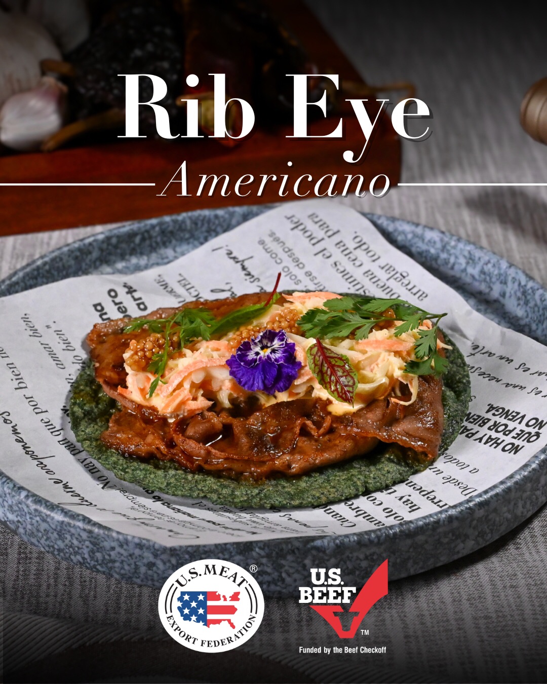 🌮🥩🇺🇸✨ Rib Eye | U.S. Beef
Cuando un taco nace de una proteína bien elegida, el resultado se nota.
El Rib Eye de carne americana aporta jugosidad, marmoleo equilibrado y profundidad de sabor, elevando el taco a una experiencia gourmet 🍽️🔥
Gracias a los lineamientos promovidos por U.S. Meat Export Federation, cada corte mantiene sabor, textura y tamaño consistentes, permitiendo ejecuciones precisas incluso en formatos creativos como el taco 🌮⭐
🌐 Disponible en Gastrosophía
🔗 Descubre esta proteína en nuestra página
#RibEye #USBeef #TacoGourmet #CocinaDeAutor #Gastrosophia CarneAmericana