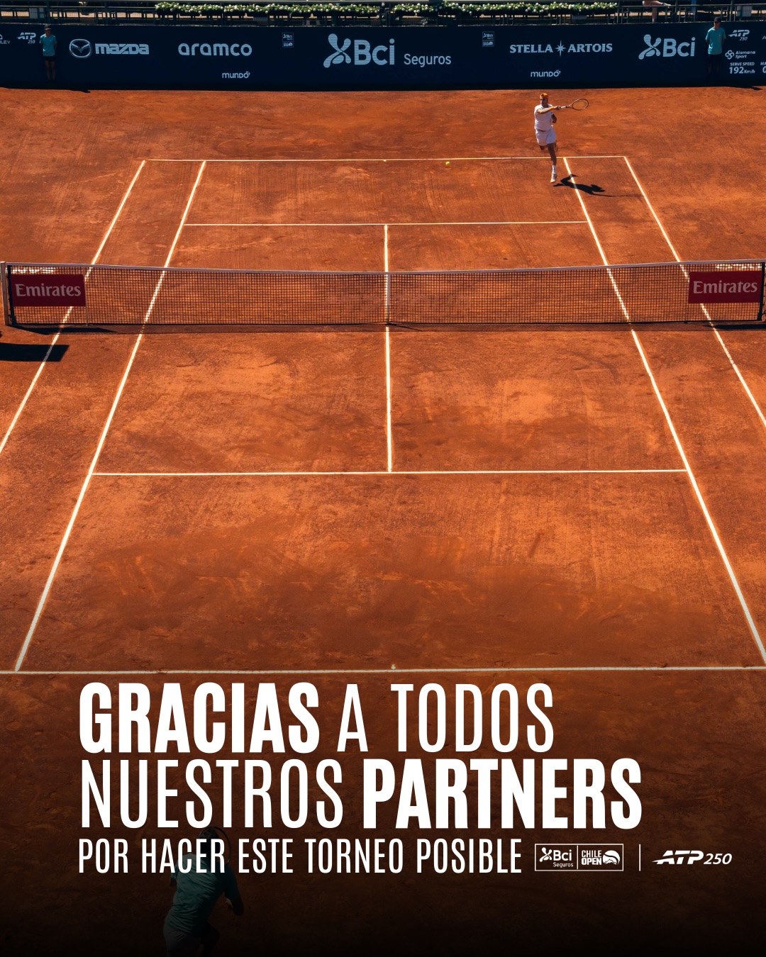 ¡Sin ustedes no sería posible! 🤩
Ya terminado el Bci Seguros ChileOpen, tomamos este espacio para agradecer a cada uno de nuestros auspiciadores por hacer este torneo posible.
#BciSegurosChileOpen #ViviendoCadaPunto