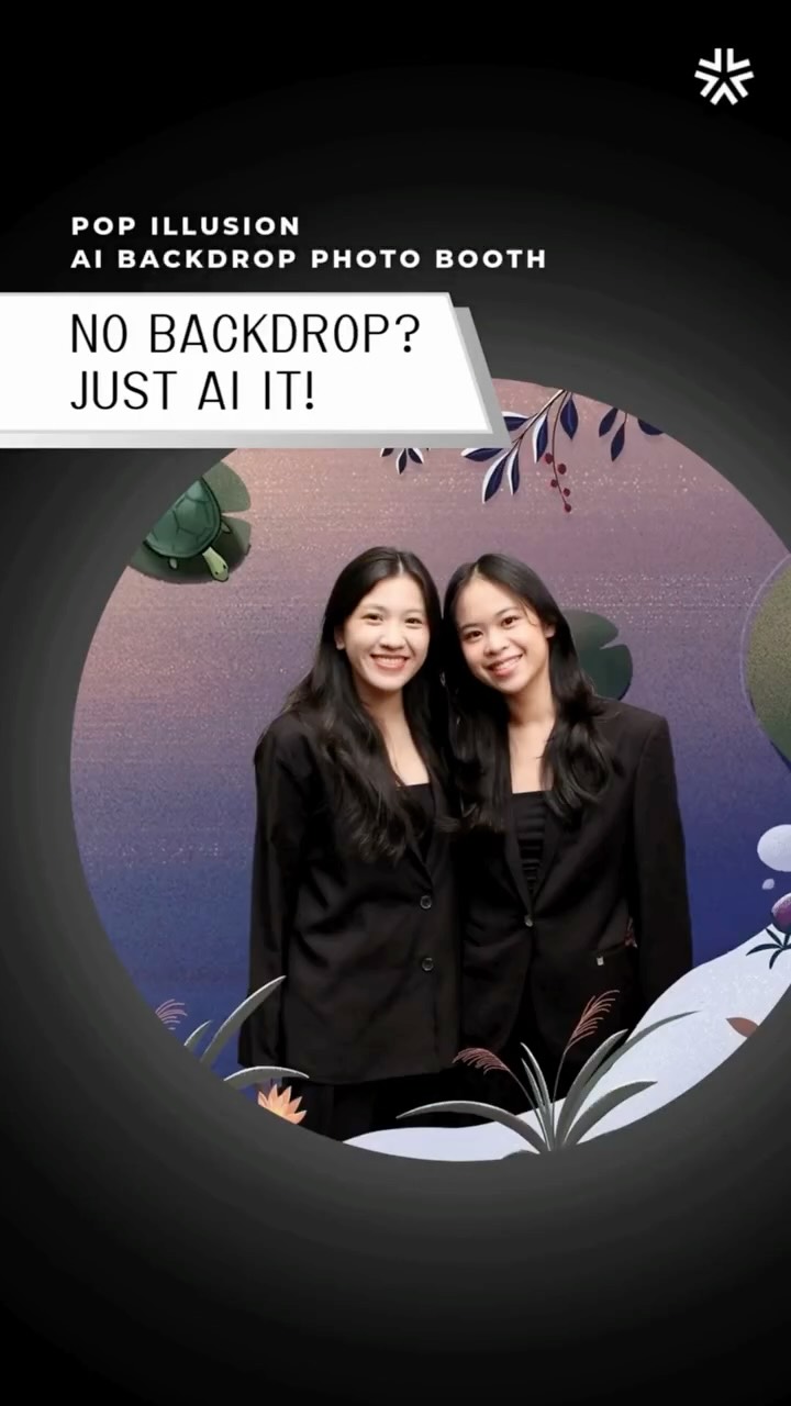 No physical backdrop, no problem, we build your world digitally ππͺ