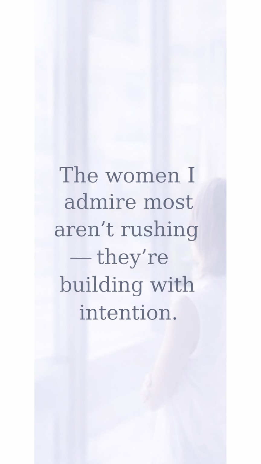 Quick wins feel good, but sustainable wins change everything.
The leaders I admire most aren’t rushing —
they’re building with intention, patience, and perspective.
They know:
• not every opportunity deserves a yes
• consistency beats intensity
• the long game requires boundaries
If you’re playing the long game, it’s okay if progress feels quieter right now. Depth always outlasts speed.
What are you building for the long term?
#longgameleadership #womeninbusiness #sustainablesucces
#womenwhobuild #femaleentrepreneur