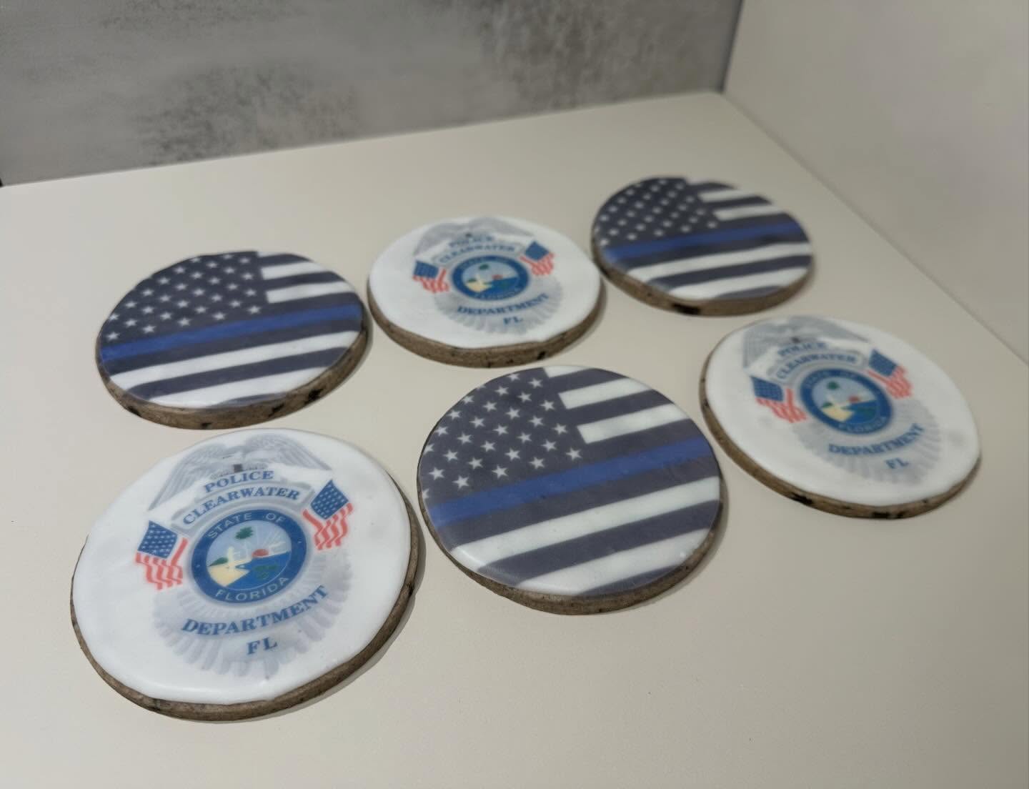 Order custom cookies today! We can print any photo on a cookie 🖤💙