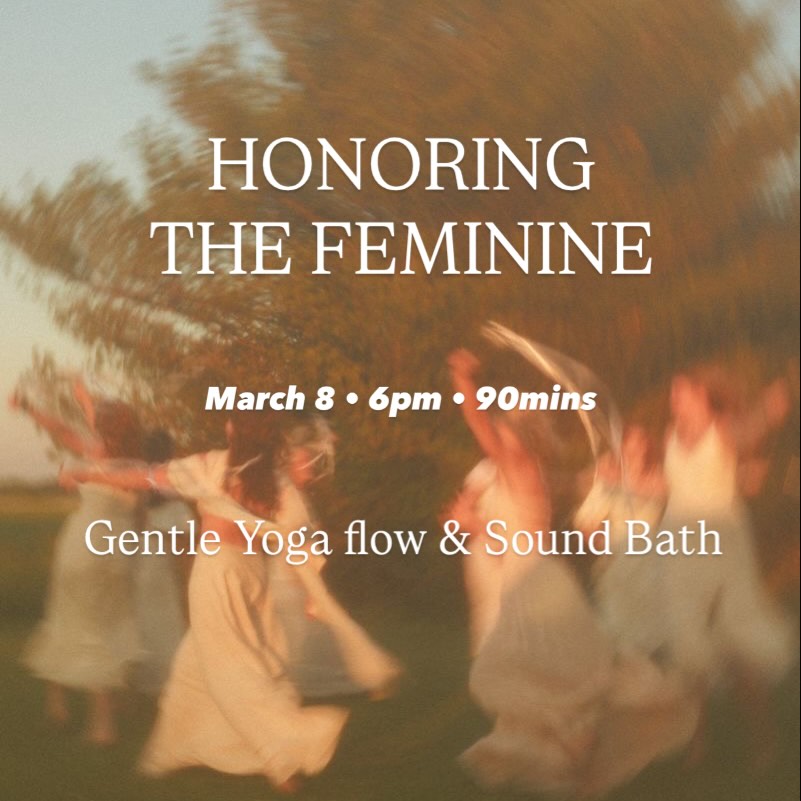 BACK IN LISBON and so happy to offer something special to celebrate women!!
Join us for a 90-minute gentle Yoga flow followed by a deeply nourishing sound bath @anjospilates.pt
An evening to move slowly, breathe deeply, open the hips, melt the heart & let the body be felt.
A space to remember the power in your tenderness.
All levels welcome · Limited spots available
➡️ LINK IN BIO
🤍🤍🤍