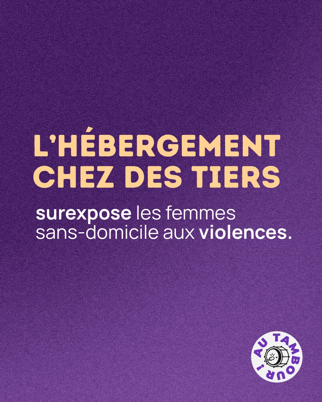 đŁ Femmes sans-domicile et hĂ©bergement chez des tiers.
Au Tambour ! accueille les femmes sans-domicile, un public sous-reprĂ©sentĂ© dans les donnĂ©es institutionnelles et souvent qualifiĂ© dâinvisible.
Ce terme, surreprĂ©sentĂ© dans les discours, est inappropriĂ© et nous agace car il occulte une notion beaucoup plus juste et masque une problĂ©matique systĂ©mique : lâinvisibilisation des femmes.
âĄïž Les parcours de sans-domicilisme sont multiformes et discontinus, marquĂ©s par des allers-retours entre rue, hĂ©bergement institutionnel et solutions informelles.
âĄïž Les femmes sans-domicile recourent majoritairement, mais pas exclusivement, Ă lâhĂ©bergement chez des tiers.
Ce phĂ©nomĂšne, bien connu des acteur.ices de terrain, nâavait pas encore Ă©tĂ© explorĂ© en France.
đ Or, on sait comme il est important de documenter, dĂ©finir et mesurer pour construire des politiques publiques adaptĂ©es et opĂ©rantes.
âĄïž LâenquĂȘte approfondie de lâObservatoire du Samusocial de Paris, centrĂ©e sur les personnes hĂ©bergĂ©es chez des tiers en Ăle-de-France, joue un rĂŽle clĂ© dans la comprĂ©hension du phĂ©nomĂšne.
âĄïž Les enseignements du rapport Hebtiers sont transposables Ă lâĂ©chelle nationale et europĂ©enne, tout comme ceux du London Womenâs Rough Sleeping Census 2023, menĂ© par Solace Womenâs Aid et Single Homeless Project.
đ Ces travaux sont essentiels : ils constituent des ressources prĂ©cieuses pour lâensemble des acteur.ices, en particulier pour les structures qui accueillent les femmes isolĂ©es.
Le territoire de la MĂ©tropole de Lyon mĂ©rite quâune enquĂȘte de ce type soit menĂ©e.
Merci Ă Lebugle Amandine, Pisarik Jacques, Eloy Pierre, Garcin Elsa, Malbrel Juliette et lâĂ©quipe de lâenquĂȘte Hebtiers (2026)
đđ» EnquĂȘte Hebtiers. Ătre hĂ©bergĂ©âe chez des tiers et recourir aux services dâaide en Ăle-de-France - Rapport de lâObservatoire du Samusocial de Paris, 250 pages.