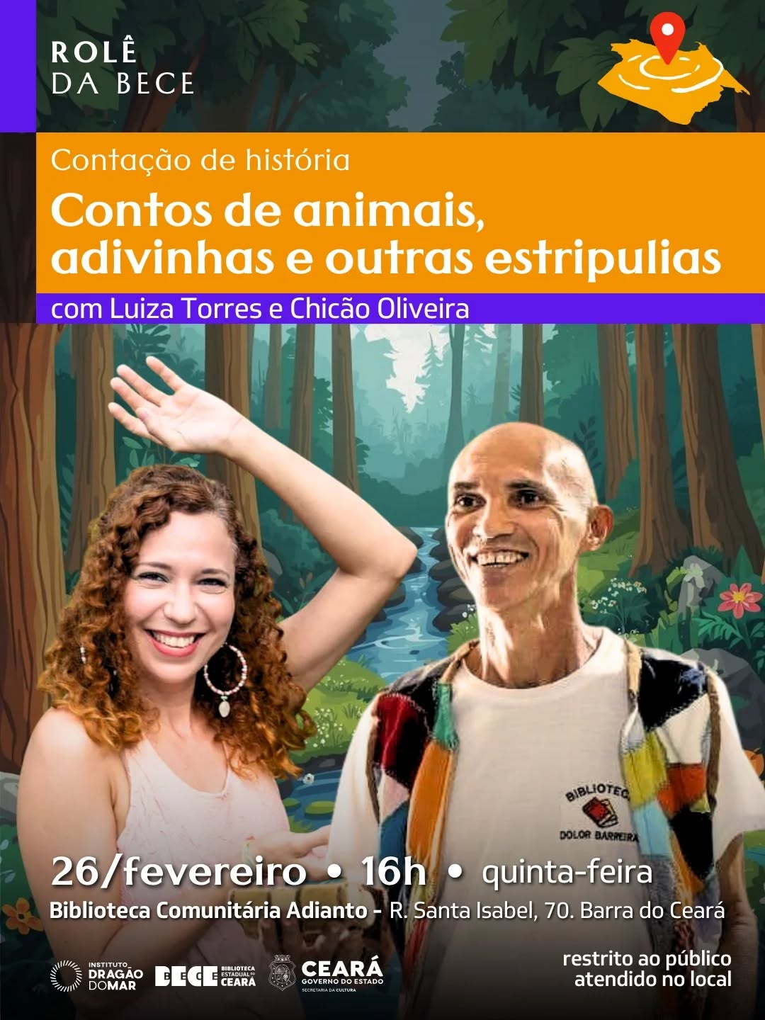 Receberemos @chicaobrincante dazarea
16h começamos, venham