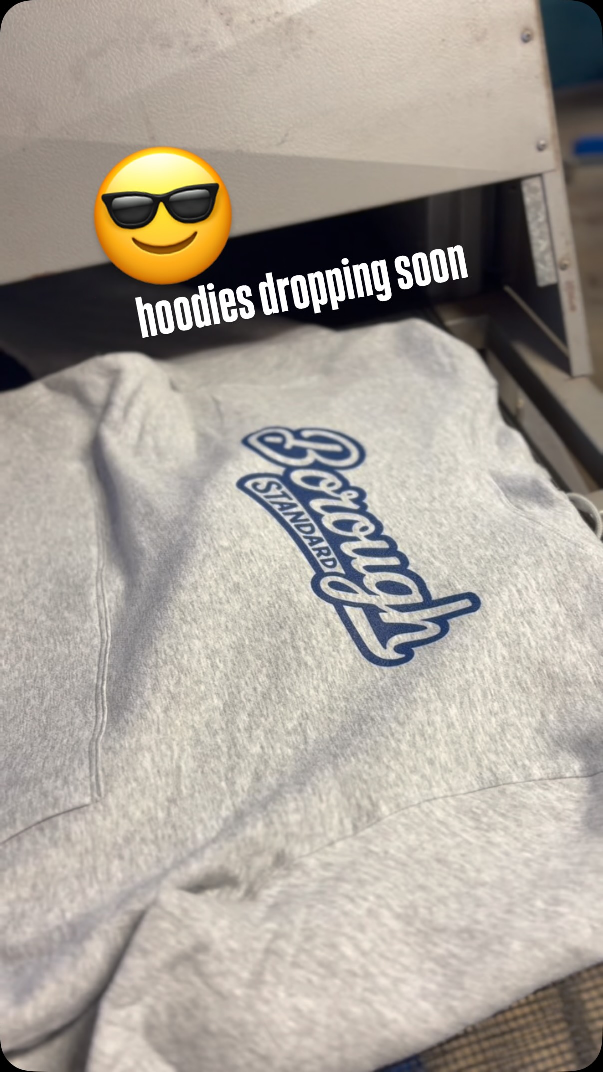 This is what we do. Quality. Custom. Local. #boroughstandard #screenprinting #jonesboroughtn #smallbusiness