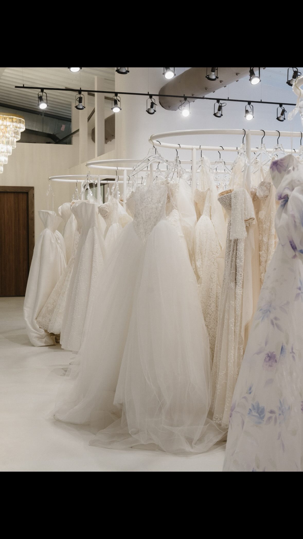 She tried on Hayley Paige Queen Of Genovia
And that was it.