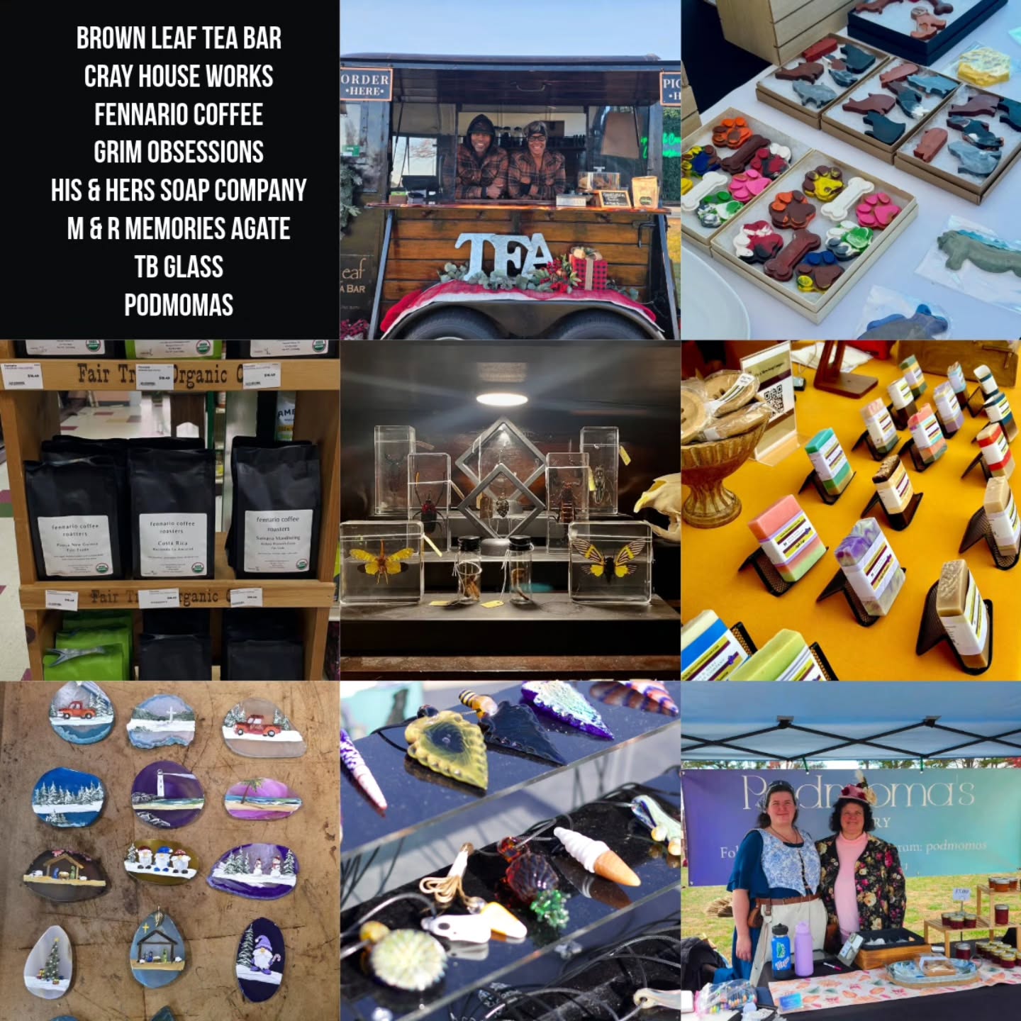 The vendors really help make Hunger Bash a success.
Go check out their pages, give them a follow, show some love.
Here we go!
@brownleaftea
@crayhouseworks
@fennariocoffeeroasters
@grimobsessionsshop
@hisandherssoap
M & R Memories Agate
TB Glass
@podmomas
And the wonderful list of local vendors continues.
Sunday, March 1st, 12-4pm at @oozlefinchbeers
81 Patch Road, Fort Monroe, VA 23651
@claus_cares will be collecting donations for humans and for the pets.
#HungerBashIV #oozlefinchbeers #ClausCares