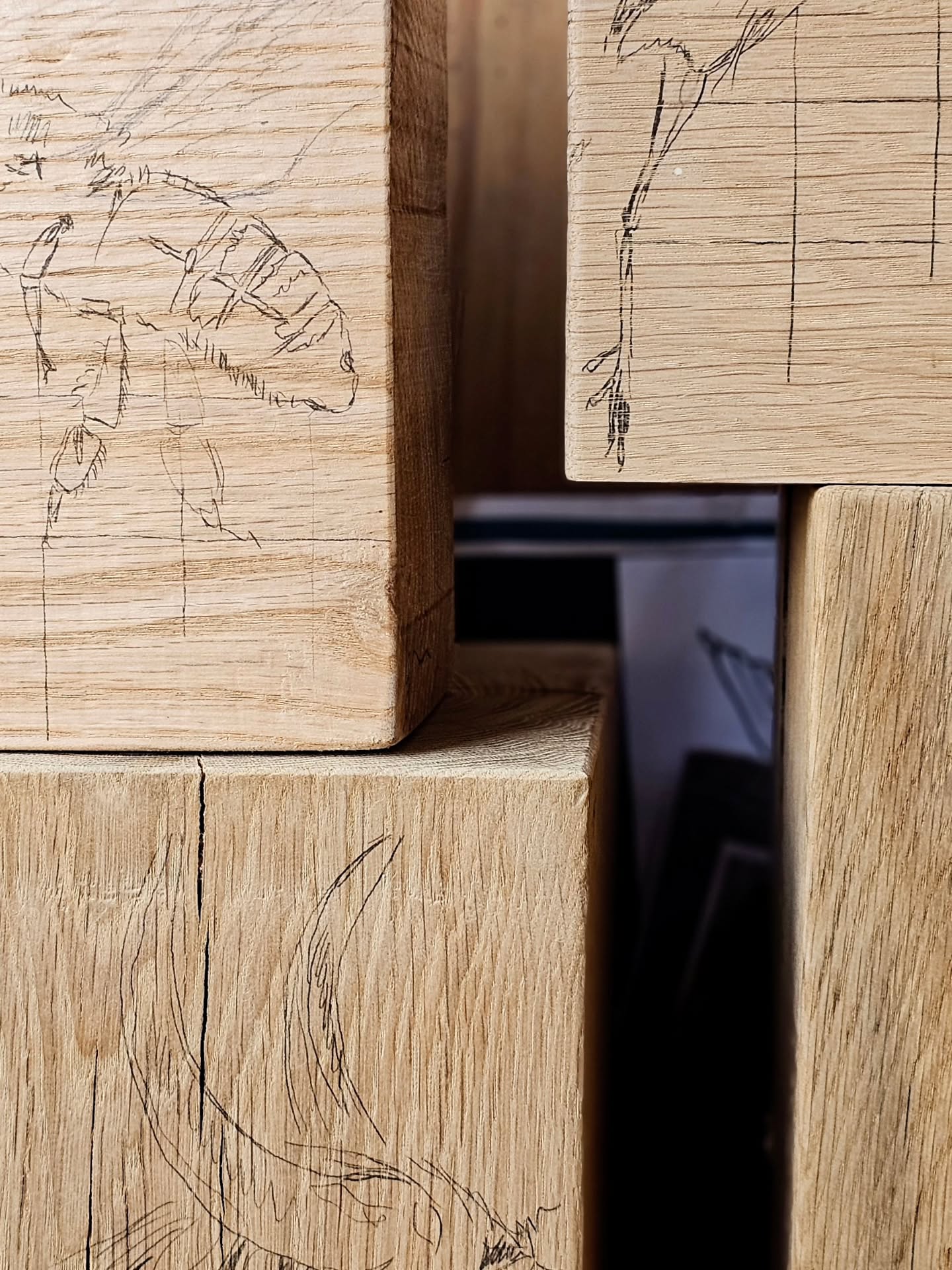 Drawing Up Doorstops.
๐ฑBit of a strange sentence. Four new ones on the way, 2 are whoppers. These will feature a highland cow, grey heron, mackerel and honey bee. I sold all my doorstops at wonderful Kingsbridge Christmas Market @kingsbridgecraftmarket in Kingsbridge Hall during the month of December. Time to get my arse in gear now and make stock so I have something to bring to my events next month.