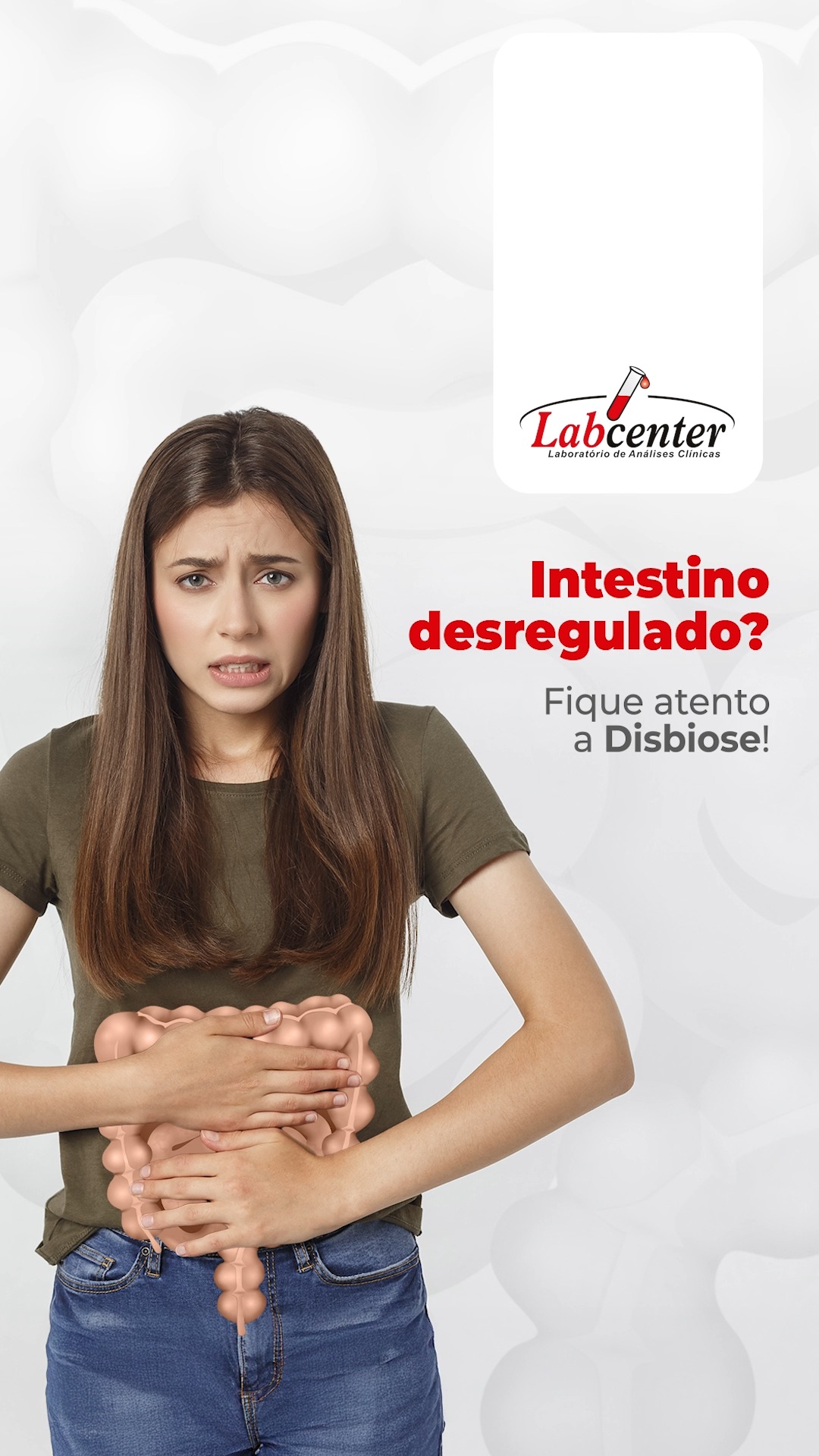 ➡️ Quer investigar sintomas de disbiose? Temos o exame ideal para isso. É o teste do microbioma, que faz um sequenciamento do DNA das bactérias intestinais a partir de uma amostra de fezes.
Fale conosco e saiba mais informações.
Para solicitar mais informações, orçamentos ou agendar sua coleta domiciliar, entre em contato com nossa central de atendimento:
🔬Laboratório Labcenter
O diagnóstico precoce salva vidas.
Mantenha exames e consultas em dia!
Central de Atendimento:
📱 (074) 99966-6238 (WhatsApp)
📞 (074) 3622-2518 / 3621-4145
💻 laboratoriolabcenter.com
O laboratório Labcenter conta com diversas unidades para coleta de exames laboratoriais. Confira:
📍 Unidade I - Clínica da Mulher - Jacobina-BA
Av. Dr. J.J Seabra, 275 - Estação
📍 Unidade II - Várzea da Roça-BA
Praça Alfredo Navarro, 25A - Centro
📍 Unidade III - Jacobina-BA
Rua Getulio Vargas, 96 - Centro
📍 Unidade IV - Junco - Jacobina-BA
Rua Gilberto Miranda, 30 - Centro
📍Unidade V - Caém-BA
Praça Dep. Manoel Novaes, s/n, Centro