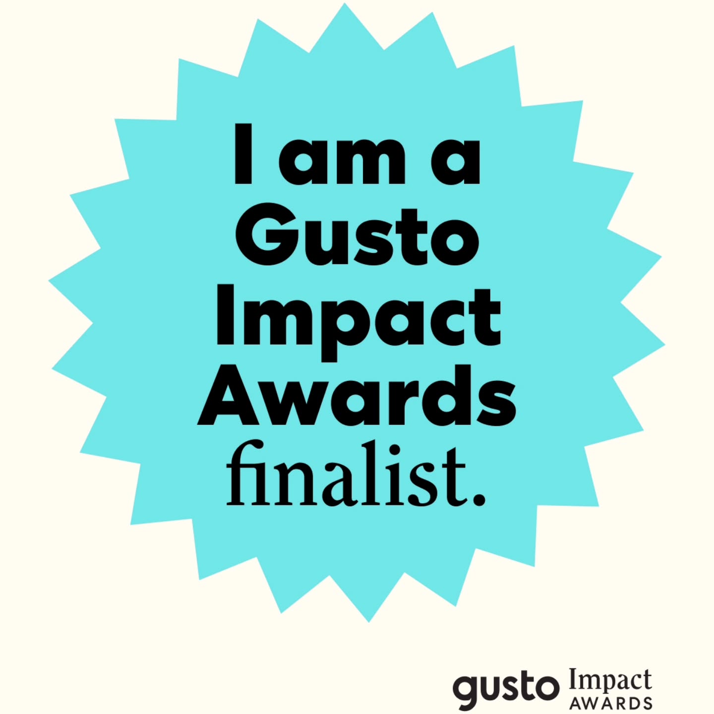 Big news!!!
WE L.I.T is officially a @gustoHQ Impact Awards finalist! WE are Excited to be recognized
as a small business creating change in my community.
#GustoImpactAwards