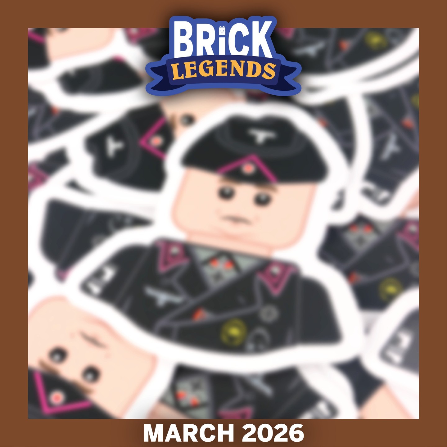 💥 The March Legend Bust Sticker is here to join your Brick Legends adventure - Exclusively available at United Bricks in the March 2026 Box!
👉 Subscribe before 15th Mar 2026, 12pm (GMT) to claim this Sticker (and MORE!) inside the March 2026 Brick Legends Box!
📦 March 2026 Boxes will start shipping from 20th March 2026 onwards.
-
#BrickLegends #UnitedBricks #WorldWarII #CollectorsBox #ForCollectors #Minifigures #WorldWarIIMinifigure #AFOL #MinifigDrop