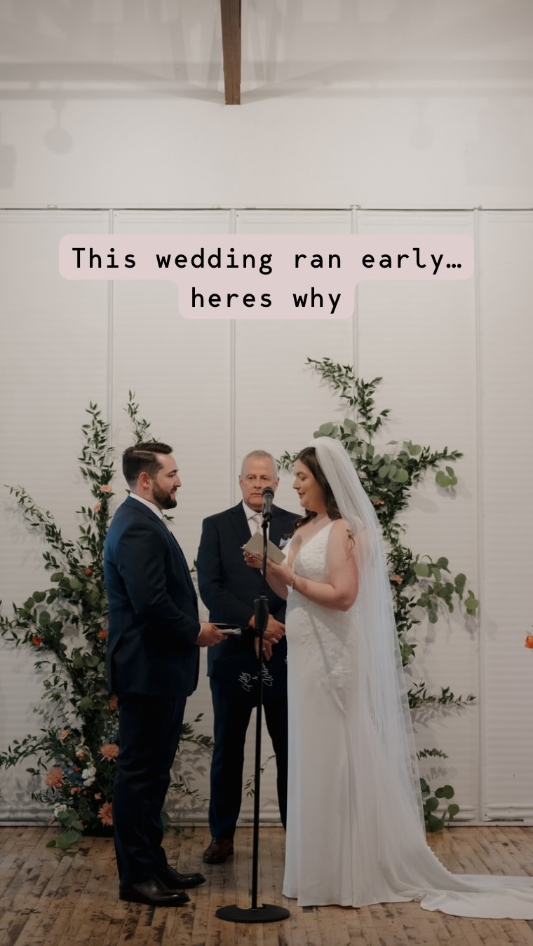 K & Wās wedding ran early. Not because anyone rushed.
Because we built margin into every part of the day.
The ceremony started when it was meant to, the exit felt clean, guests flowed naturally into cocktail hour, dinner was ready when they were.
No one was checking the clock or whispering about what was next. There was space between moments, to breathe and to actually feel it.
Timelines donāt ājust work.ā They work because someone designs them to.
Calm isnāt luck, itās built.š«”
venue: @tinsmithevents
photography: @morganphotoco
coordination: @redwoodweddingswi
florist: @generationswfnp
decor: @velvet_rentals
dj: @djscottmueller
catering: @wendigotavern
dessert: @thebakedlab
hair & makeup: @abonsitebeauty
rings: @kesslersdiamonds
groomās suit: @monettitailoring
dress: @elizabethannsbridal @missstellayork