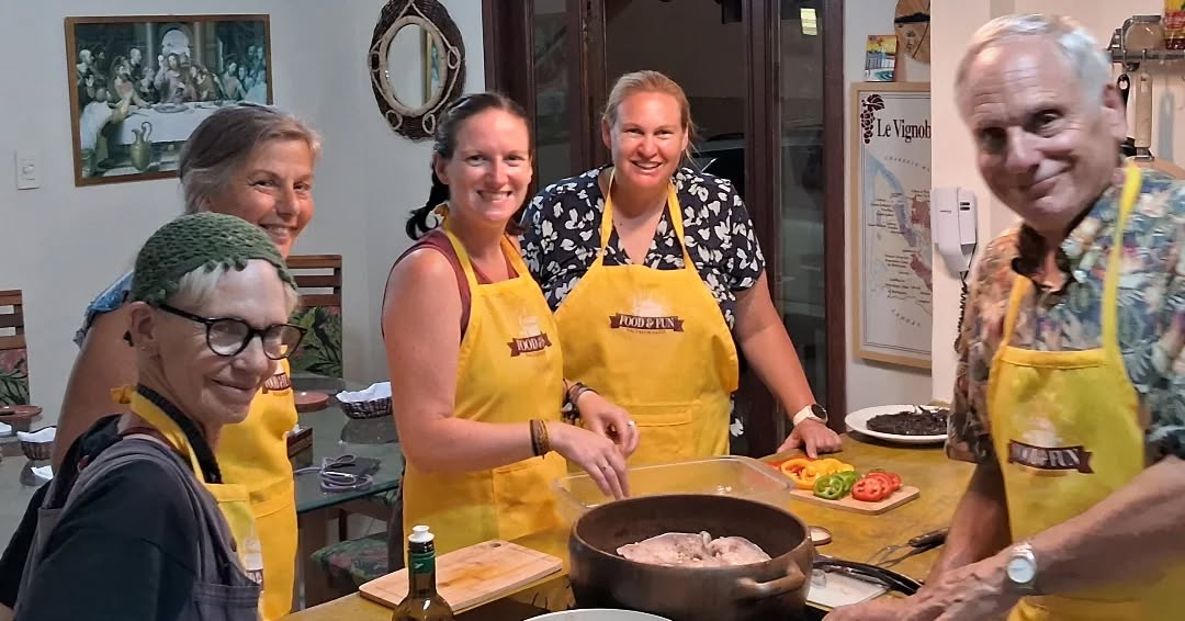 When you cook, you renew your travel skills