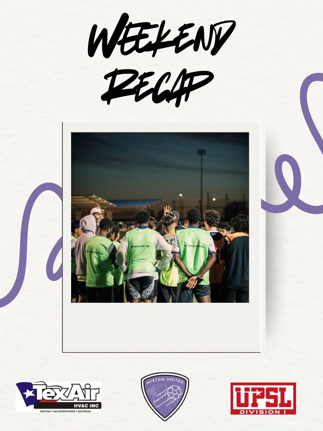 Weekend Recap ⚽️🔥
After weeks of preparation, hard work, and staying locked in, we finally stepped into our first preparation game against Kingdom FC @kingdomctx 🖤
A lot of time, sacrifice, and unseen work went into getting to this point. Even though we didn’t get the result we wanted, this is exactly why we play these games , We keep pushing each other to be better every single day. This is just one step in a much bigger journey 🦾
Respect to our friends Kingdom FC ; We are wishing them nothing but success this season 🤝
Now it’s back to the grind. Heads up, confidence high, and full focus on the next game. We’re building something that takes time, discipline, and belief… and we’re all in 💪⚽️
To learn, to grow, and to see where we truly stand. ⚡️💜
@upsltexas @upslsoccer