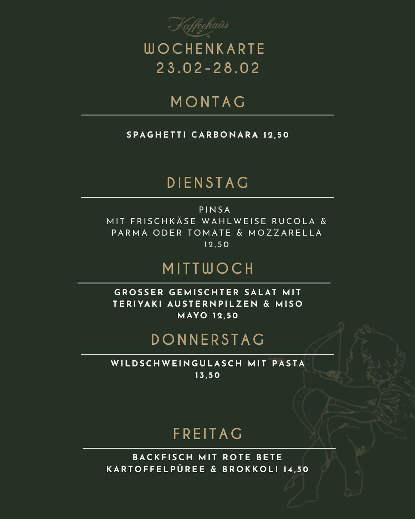 Wir freuen uns auf eine neue Woche mit euch und wünschen 😋 Guten Appetit.
Vielleicht sogar schon Mittagessen in der Sonne ☀️ auf unserer Terrasse #mittagstisch #gräfrath #solingen #kaffeehaus #kaffeeliebe