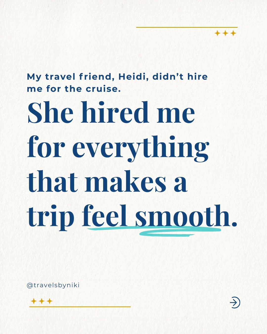 Heidi originally booked her Uniworld river cruise on her own (She didn’t know that I could have worked some magic on this too 😉).
She thought she knew what she wanted. She felt confident about the cruise itself.
Where she needed support was everything around it.
👉The hotel before embarkation.
👉The logistics of getting from point A to point B.
👉Extending the trip into London without it feeling chaotic.
Those details may seem small, but they’re usually what make a trip feel either smooth or stressful.
After that experience, she came back to me to plan a ✨two-week road trip through Scotland with a London layover.✨
That says more than any marketing line I could write. 🥰
Some clients come to me at the very beginning.
Some come after trying parts of it themselves.
Either way, my job is the same — to make the experience feel seamless.💯
If this sounds like the kind of support you’ve been wanting, fill out our inquiry form and tell me about the trip you’re thinking about.
.
.
#travelplanning #hotelbooking #vacationplanning #DIYtravel #travelsbyniki