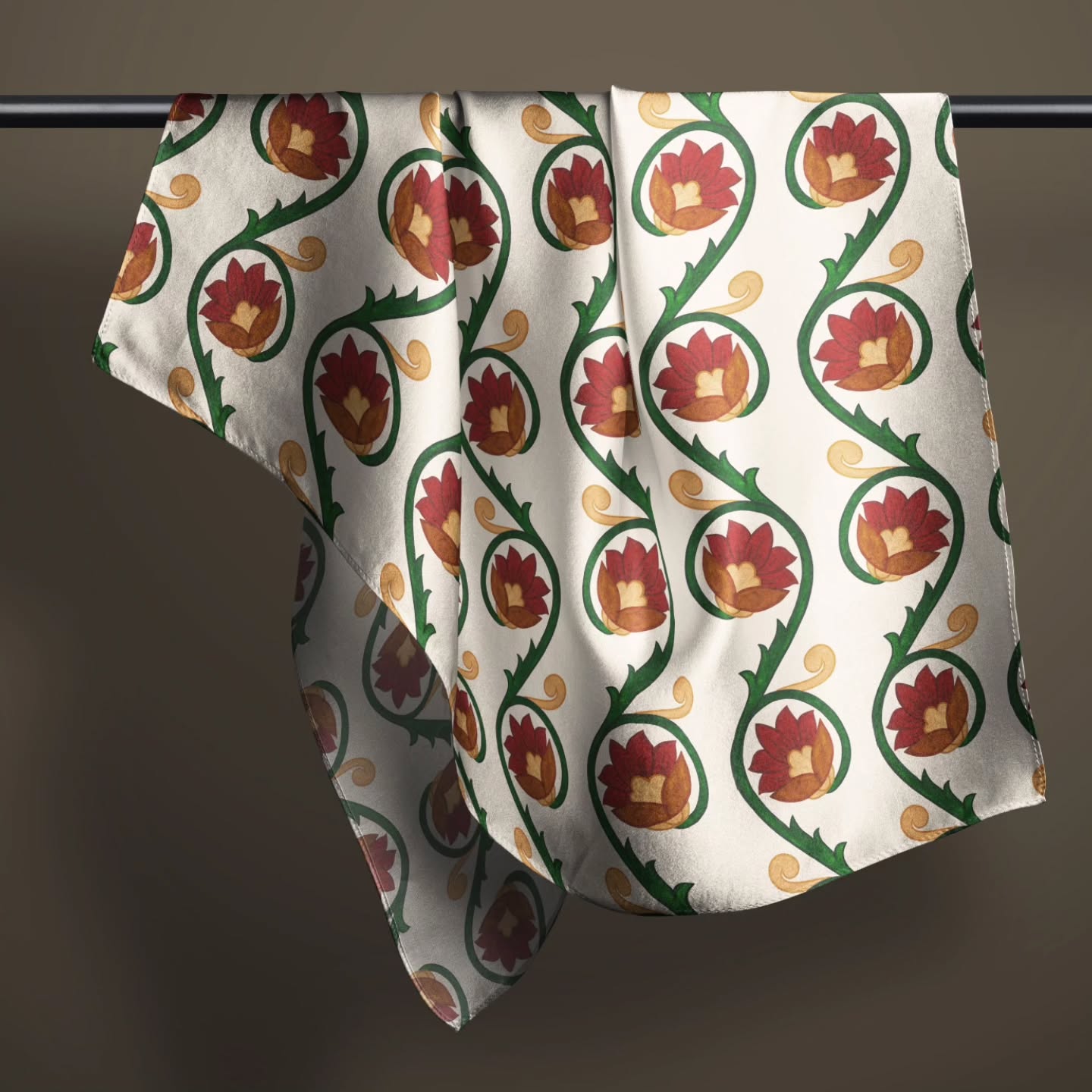 A pattern that feels both rooted and timeless.
#indianfloral #traditionalfloral #textiledesign #surfacepattern #patterndesigners