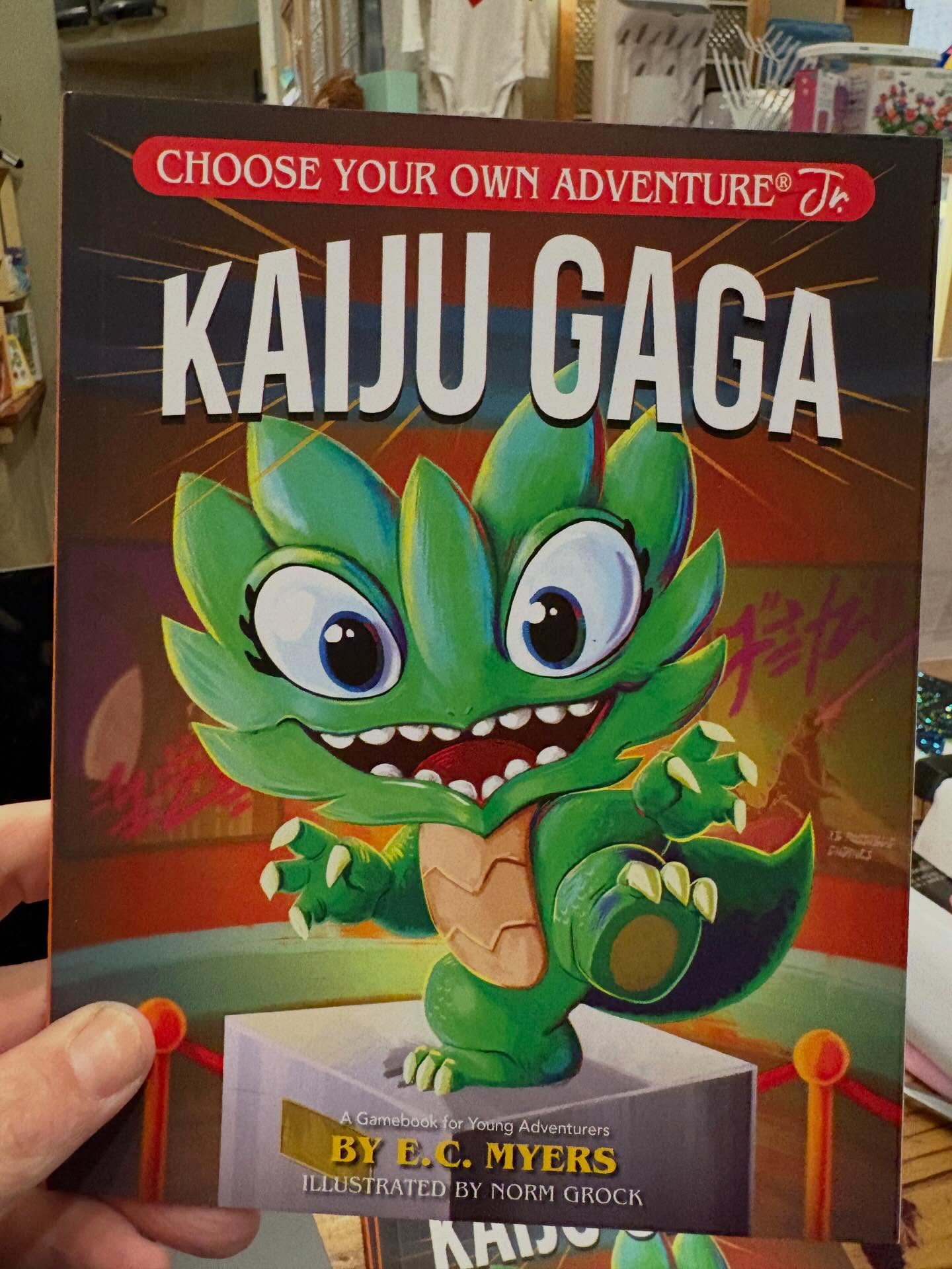Who doesn’t love a good choose your own adventure?? And this hilarious story invites young readers into the center of the action. Excited to add this fun story to our collection of books that invites kids to decide what happens next! #chooseyourownadventure