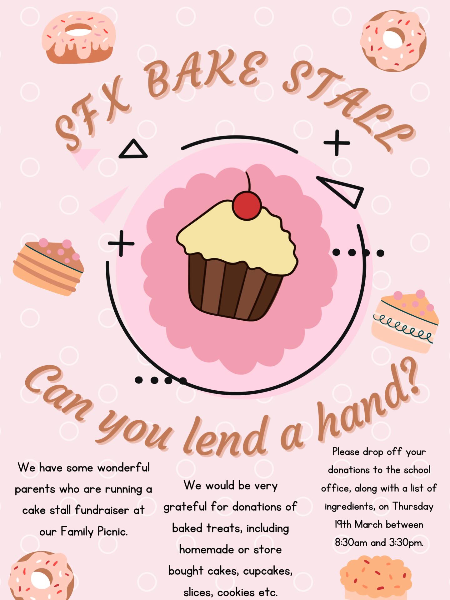 Are you able to provide something sweet for our school picnic?