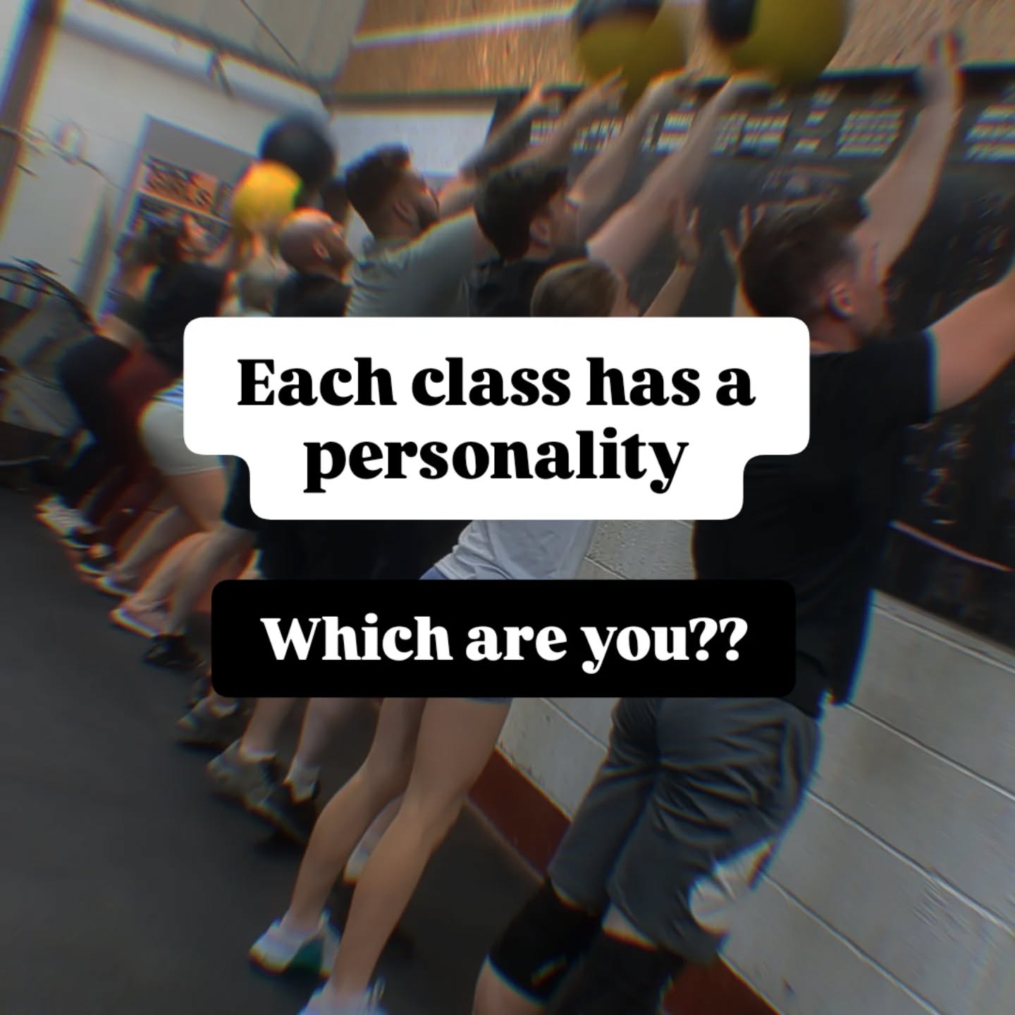 No matter your class time...we see you 👀
We don't play favourites but your class definitely has a reputation 😂
What do you think, did we nail it??
#crossfitbarnsley #gymhumour #morethanjustagym