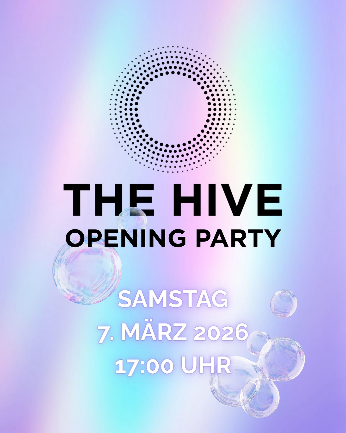 THE OPENING ✨🫧 Feier mit uns!
◌ ◌ ◌ ◌ ◌ ◌ ◌ ◌ ◌ ◌ ◌ ◌ ◌ ◌ ◌ ◌
Aus einer Vision wurde ein Ort.
Aus einem Traum wurde Realität.
Aus Überzeugung wurde THE HIVE.
Community. Energie. Haltung.
Am 7. März feiern wir, woran wir immer fest geglaubt haben - und was wir in nur 4 Wochen aufgebaut haben.
Ab 17:00 Uhr:
✨ Drinks & Snacks & Kids Special
🌯 La Jefa Burrito Fiesta mit @lajefamexicangrill
🤲🏼 Charity Aktion @matthiasginterstiftung
Ab 23:00 Uhr:
🪩 Der erste HIVE RAVE mit @techtown_freiburg
Melde dich an und sei Teil davon - sei ein Teil von uns:
https://heyinvite.com//e/AC5g7yHO
🔗 Link in der Bio & in der Story
◌ ◌ ◌ ◌ ◌ ◌ ◌ ◌ ◌ ◌ ◌ ◌ ◌ ◌ ◌ ◌
Der Schwarm ist mehr als ready.
Wir freuen uns auf euch!
🐝💜
