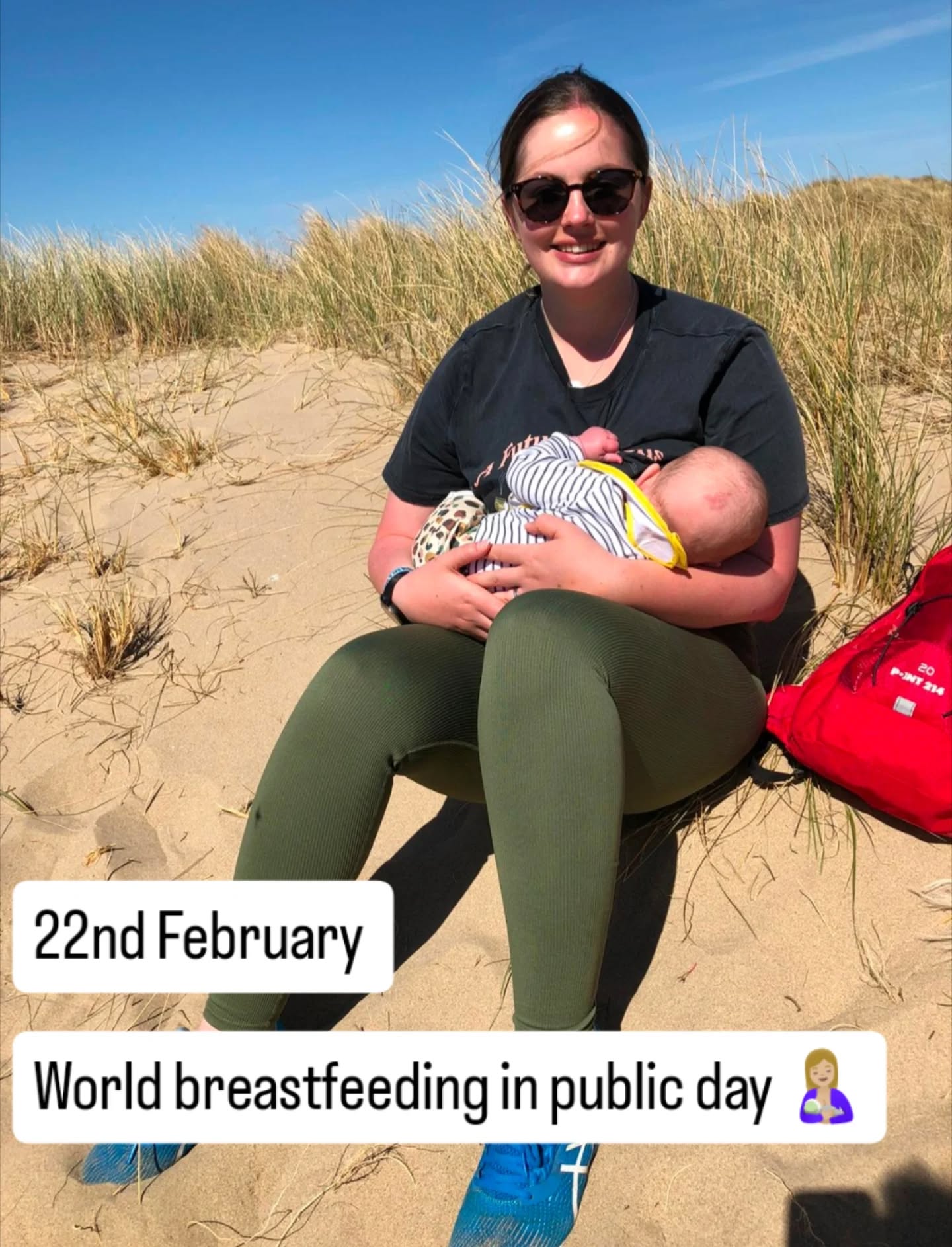 World breastfeeding in public day 🤱🏼✨
It can be so daunting to breastfeed in public for some, especially in those first days/weeks when you're both still figuring it out!
You have the right to feed your baby and if using a cover makes YOU feel good then that's great but you don't have to and no one should ever tell you otherwise.
Breastfeeding friendly clothes or the one up, one down method (a vest top you can pull down/a top you can pull up) can be great for making you feel comfortable and making access easier.
Hopefully as time goes on you'll be feeding baby wherever and whenever without giving it a second thought 🥰🤱🏼👩🏼🍼🍼
#worldbreastfeedinginpublicday #breastfeeding
