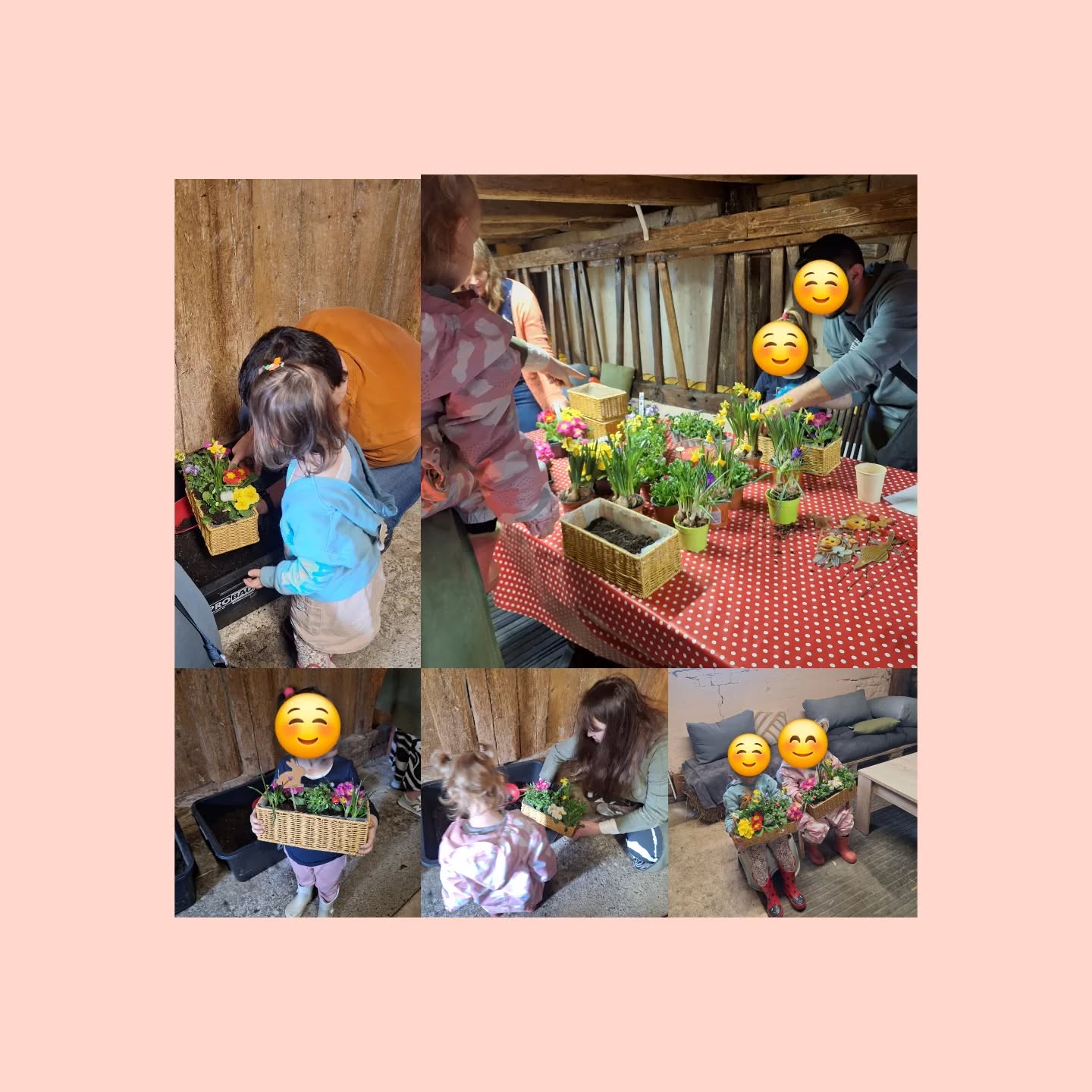 Un joli atelier printanier 🌸🐣
Visite des animaux, enfants appliqués et parents au top 💛
Un beau moment partagé à la ferme 🐐☘️
#animaux#ateliers#ferme#visite