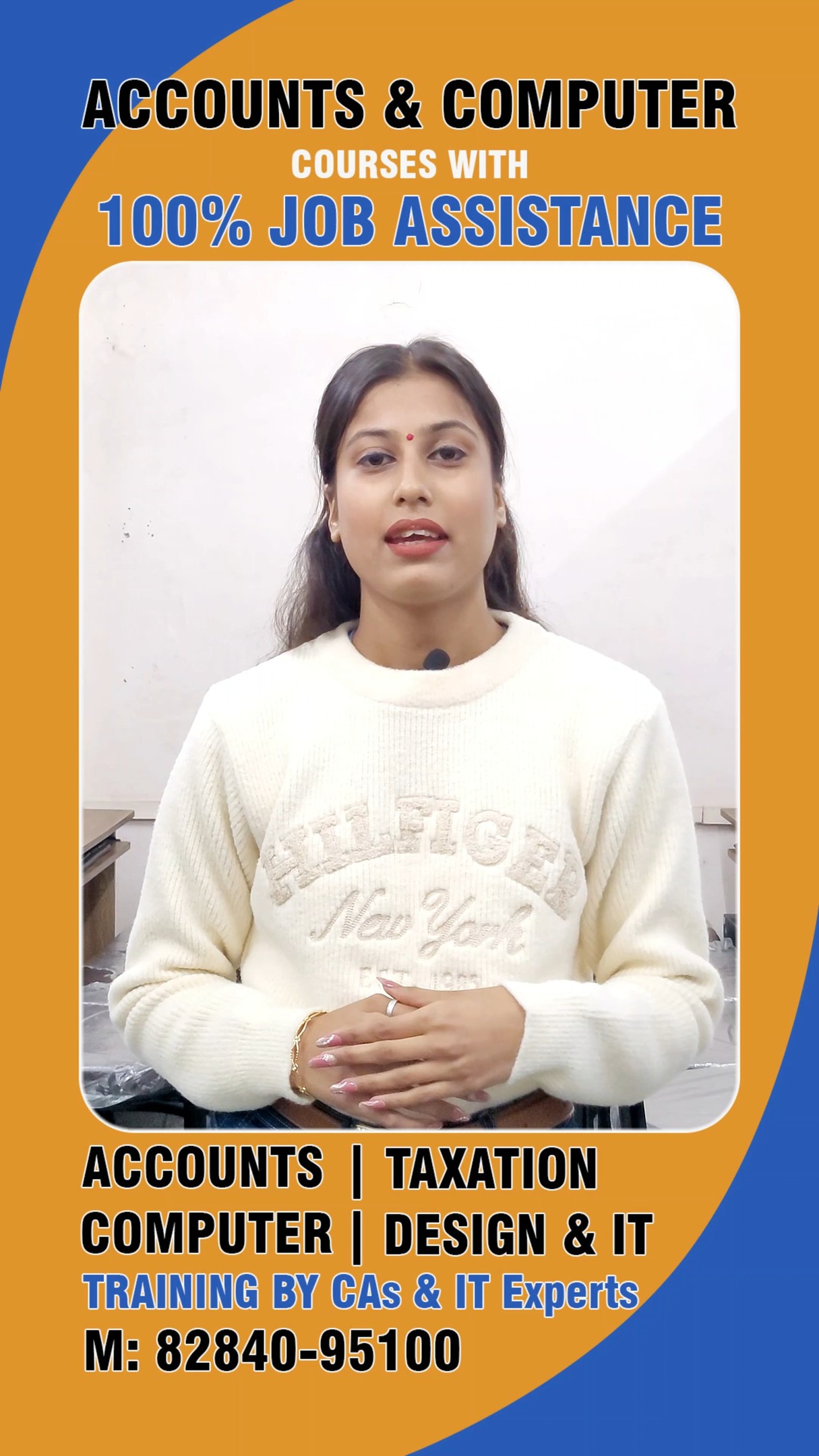 ✨ Hey Guys, Meet Diksha – Our CPA Star Student ✨
Diksha successfully completed the CPA Course from Eduhome Institute, Ludhiana.
During her training, she learned business computer skills, TallyPrime, Income Tax return filing, GST return filing, and much more — all through practical training and real projects.
Because of hands-on experience, she is now fully confident to work in the accounting field. 👩💼📊
Diksha also highly recommends Eduhome Institute to anyone who wants to build a successful career in accounting.
🎯 Learn practically. Work confidently. Grow professionally.
#eduhomeinstitute #cpacourse #tallyprime #accountingtraining #gstreturn #incometax #ludhiana #successstory