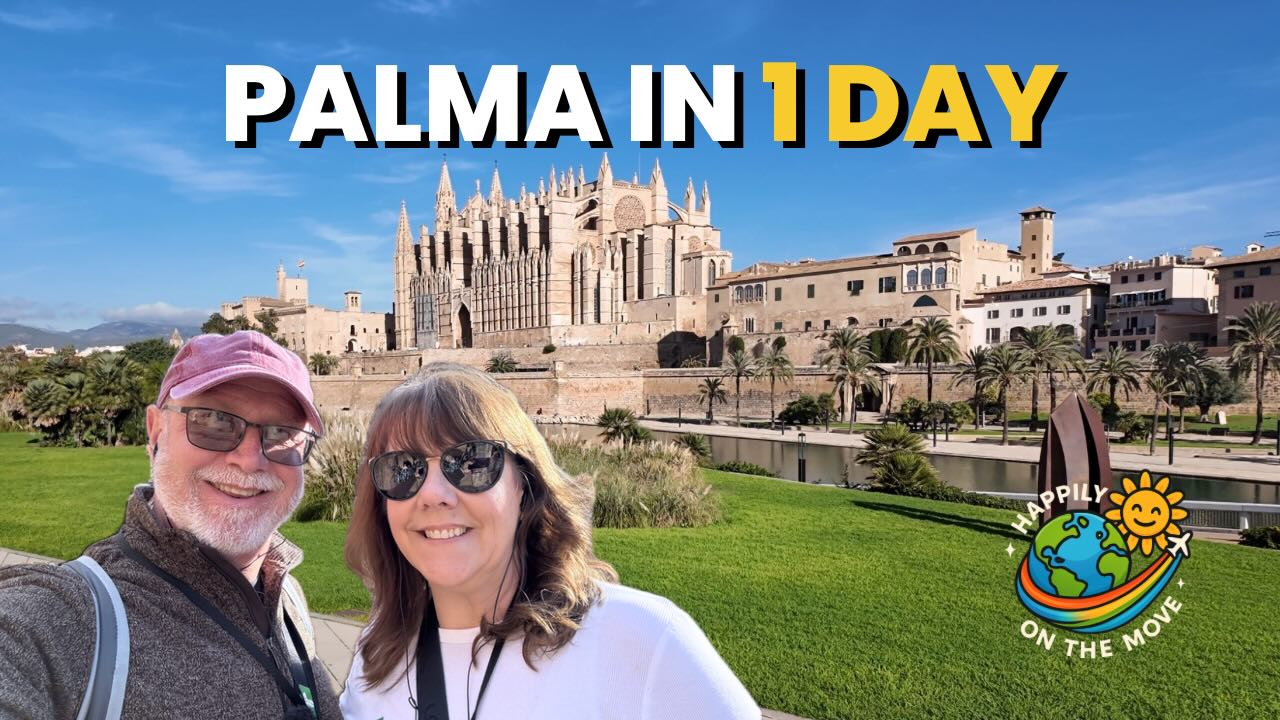 We’re slowly getting to the end of our Europe adventure videos. It’s been a fun series to put together and was definitely a trip of a lifetime! In our latest video we’re in Palm Mallorca Spain. It was a short port day, but we decided to jump on a hop on / hop off bus and explore the area that way. We would certainly love it if you check it out, give it a thumbs up, and drop us a comment. Link is in our bio! Thank you!!!!
#palmademallorca #retirementtravel #travelcouple #travelvlog #travelvideo