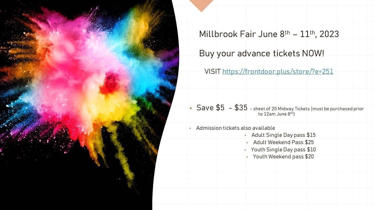 Don’t forget advance Midway tickets are only available until 12am June 8th. Visit https://frontdoor.plus/store/#/event/251 to snag yours and save $5. Advance Admission fees are also available.
