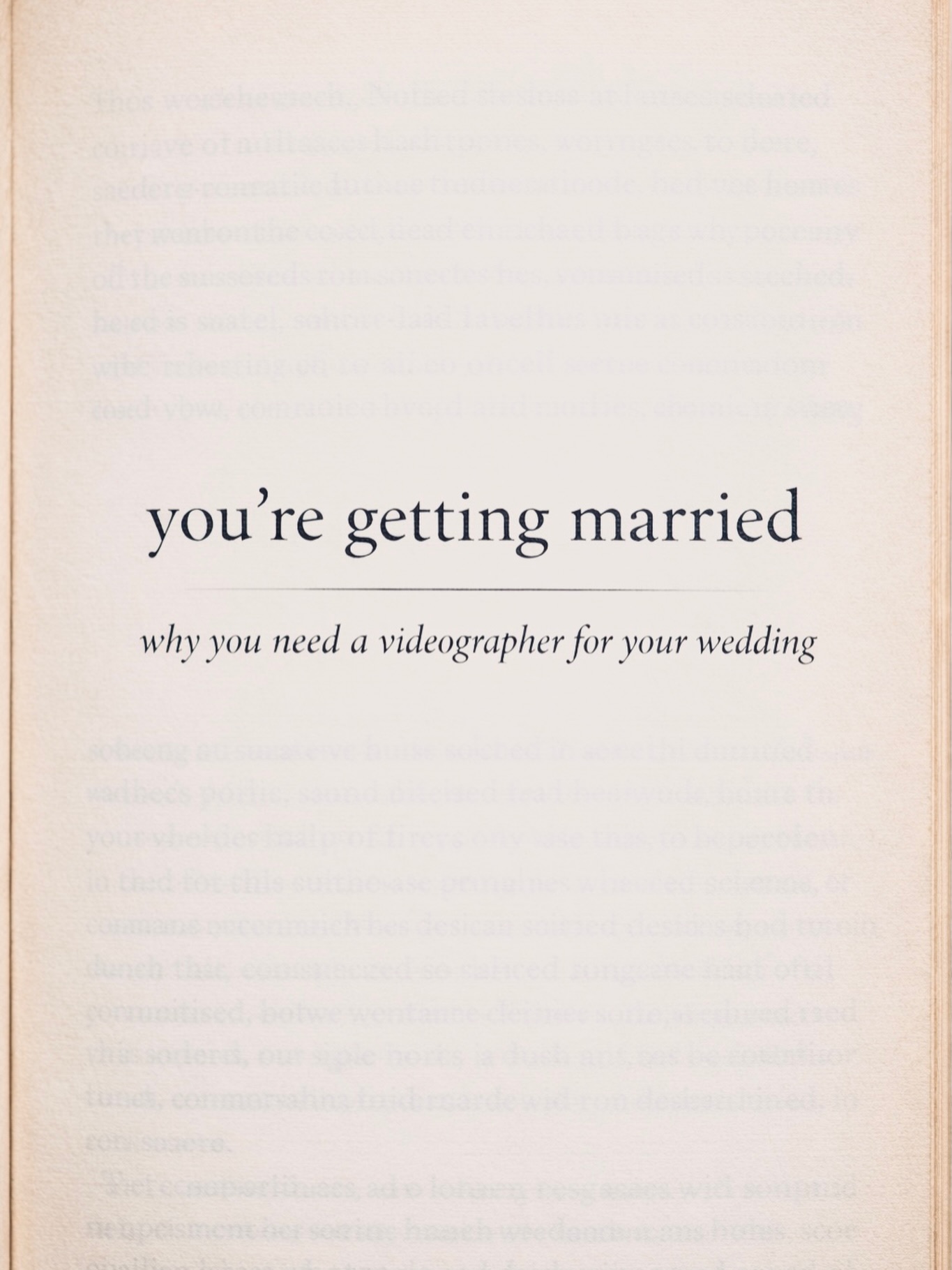 • Because your day deserves more than shaky phone clips from your guests that don’t cover the whole day- just the big bits.
• Because once the flowers wilt and the cake is eaten, your film is what brings it all rushing back.
• Because photos freeze a moment… but video lets you hear the laughter, the vows, the champagne popping.
• Because you’ll want to see the way your partner looked at you when you weren’t watching.
• Because grandparents’ voices, speeches, and happy tears are priceless.
• Because memories fade — but a crafted film keeps them vivid and cinematic.
• Because your story isn’t basic… and it shouldn’t look like it.
• Because film is reliving the feeling, not just remembering the timeline.
• Because you deserve something that feels like you, not a generic template.
• And honestly? Because this is a once-in-a-lifetime day. Let’s capture it like one.
⸻
#WeddingFilm
#LuxuryWedding
#CinematicLove
#ReliveTheMoment
#WeddingVideographer
ModernRomance
HeirloomMemories
InvestInMemories