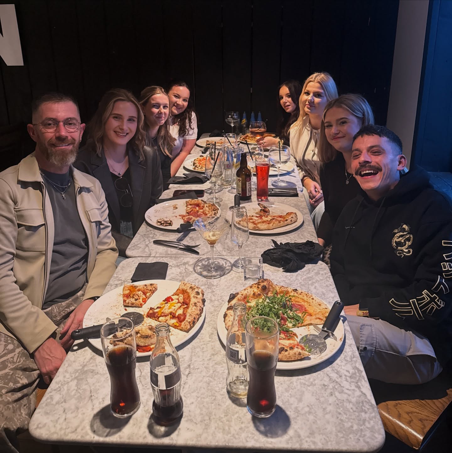 Better late than never 💕 When you’re that busy in December, you can’t have your Christmas do until Feb 🙌