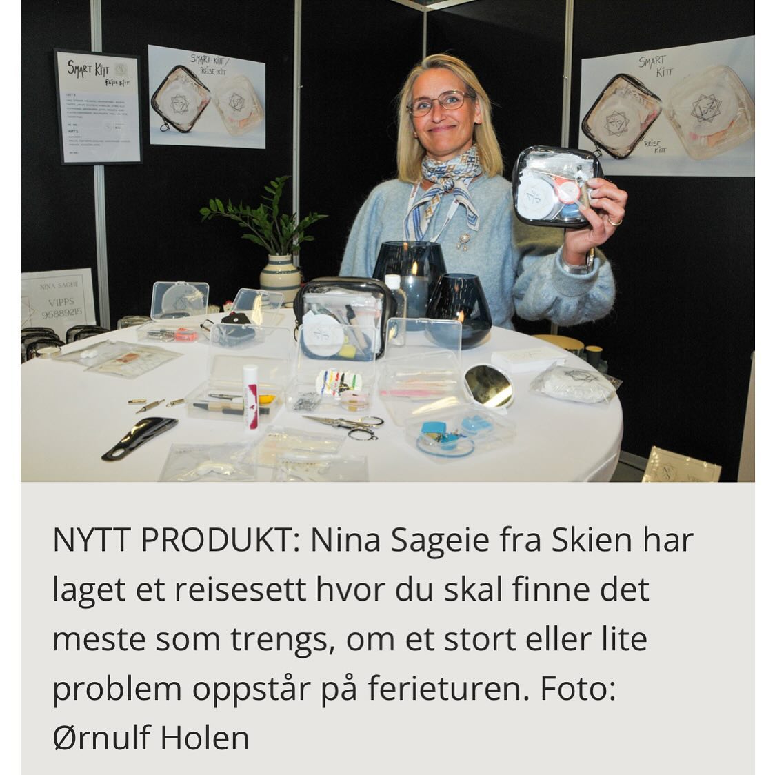 Hei alle sammen. Jeg vil gjerne dele min lidenskap for små duppeditter som jeg har valgt å lage et smart kitt av. Denne inneholder alt en skulle trenge på tur, reiser, restauranter, på jobb. Om du ønsker å bestille, kontakt meg på Instagram. Hjemmesiden er Strax oppe å går.