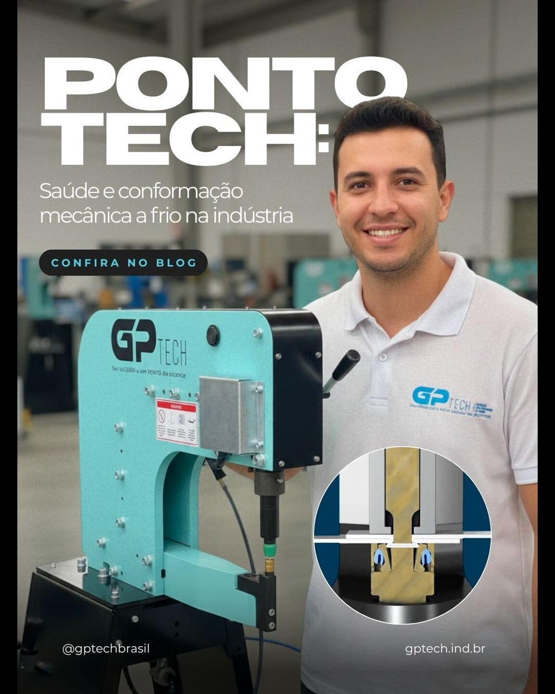 Nossa tecnologia revela uma união por conformação mecânica que respeita quem opera a máquina. Funcionários que trabalham em ambientes limpos produzem mais e com maior precisão.
Confira no blog. (Link na Bio)
Quer modernizar sua fábrica e cuidar da sua equipe? Fale com um especialista agora mesmo! Link na bio.