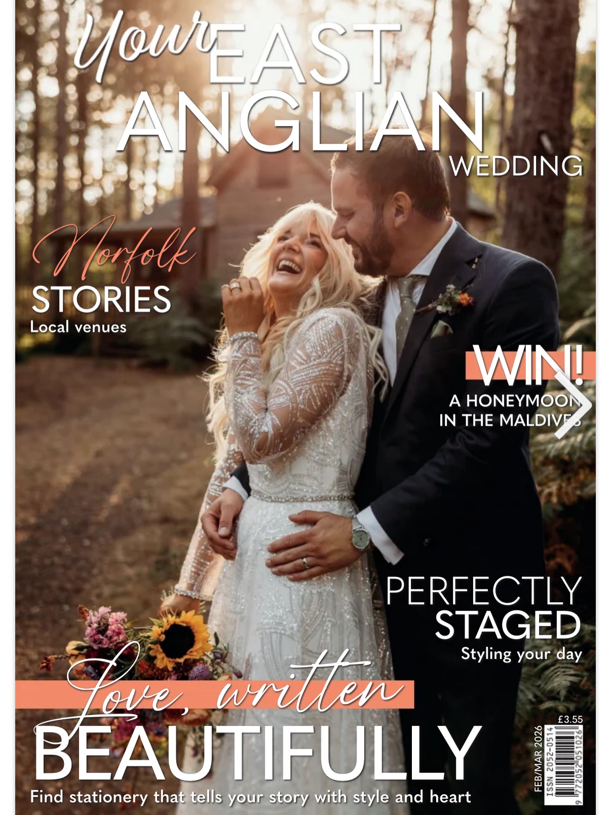 Nic & Tom. July 2025. Happy Valley. And now… a FRONT COVER moment
This was festival bride energy done right.
We went for glowing, lit-from-within skin (the kind that looks unreal in natural light), soft pink tones through the cheeks and lips, and the dreamiest shimmer + delicate glitter across the eyes — catching the light without ever overpowering her. Fresh. Playful. Effortless.
Hair was all about undone, soft waves — movement, texture, nothing too “set”, just that cool-girl, dancing-in-a-field finish that still lasts all day.
Polished but relaxed. Romantic but fun. Bridal — but make it her. 🤍
And with this incredible supplier team, it’s no surprise one of their images landed the FRONT COVER of Your East Anglian Wedding Magazine Feb/March 2026
@happyvalleynorfolk
@thymelanephoto
@lovedupfilms
@thewildfolkflorist
@the_modern_table
@cfmeventhire
@arrayweddingeventhire
@boomtingbunting
@bakeswithjoy
@countyweddingmagazines
@_nicnacks
2026/2027 brides — if you want modern bridal soft glam with personality (and makeup that still looks incredible after hours on the dance floor) — my diary is open 💌
#FestivalBride #ModernBride #GlowyBride #NorfolkWedding #BridalHairAndMakeup