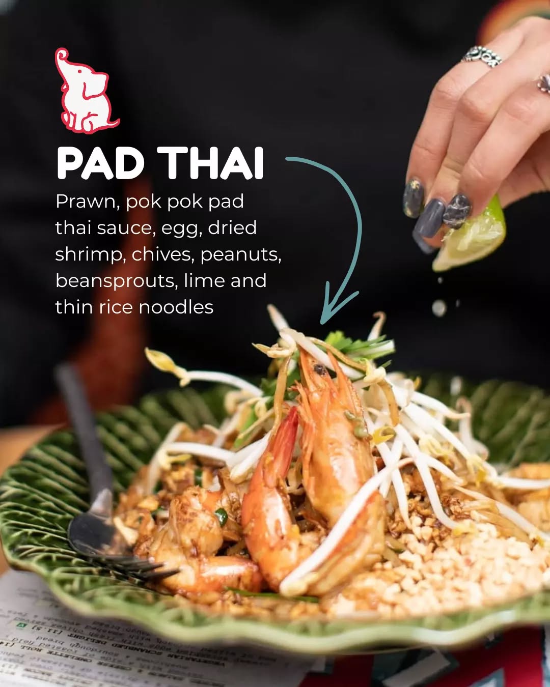 Pad Thai Prawn that just hits different! 🍤🍜
Juicy prawns, peanuts and noodles tossed fresh to order. This is the kind of bowl that lifts your mood and gets you through the rest of the afternoon.
Book via the link in bio and tag your Pad Thai partner below! ✨
#MelbourneCBD #PokPokJunior #AsianStreetFood #MelbourneLunch #ThaiFoodMelbourne