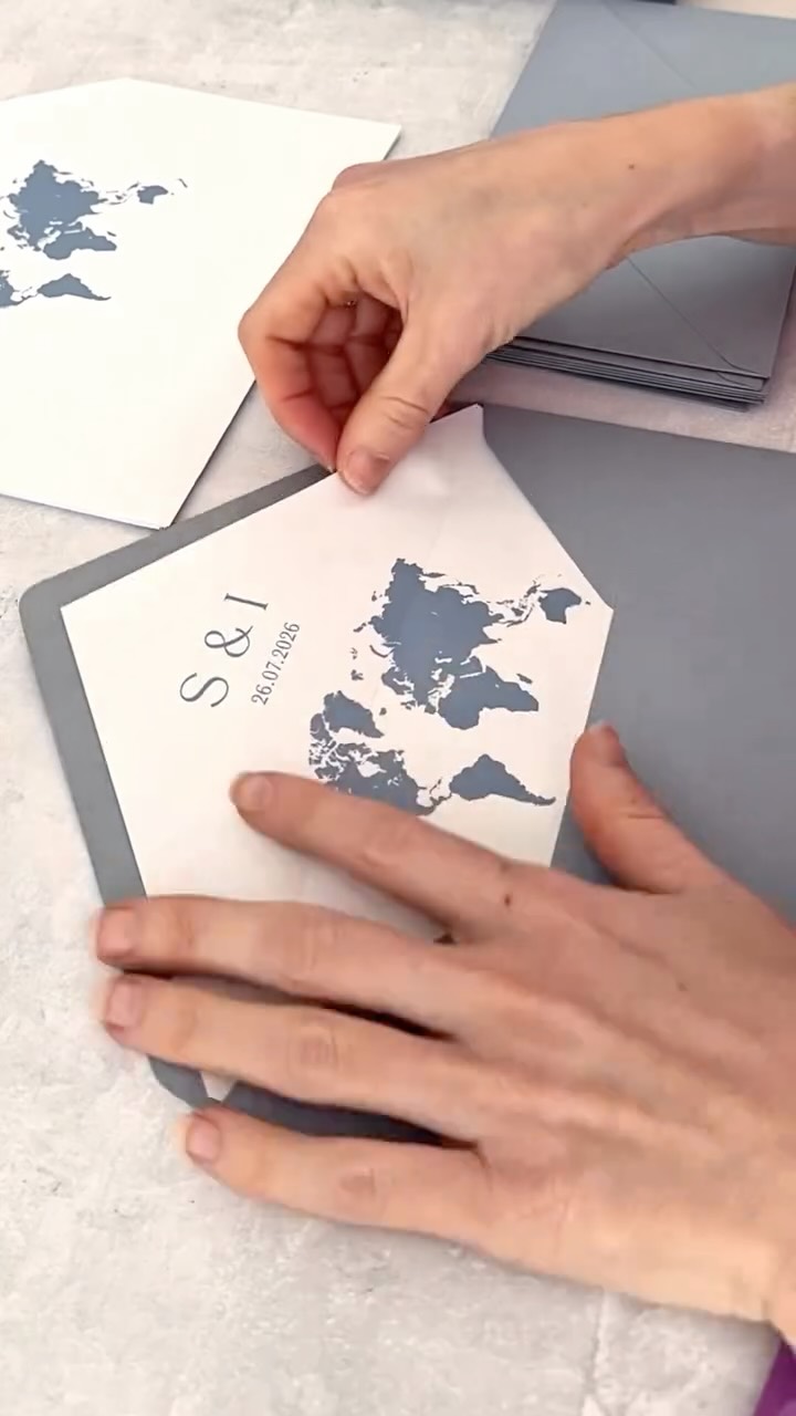 Envelope liners made to match these beautiful dusty blue destination wedding passport invitations 🩵
Did you know you can tailor your invitation package with as many upgrades as you wish? From envelope liners and metallic foil printing to acrylic or wood planes, RSVP cards, printed envelopes and more ✨
Download my pricing brochure for more information..
🖥️ www.paperflore.co.uk
🌍 worldwide shipping
#envelopeliners #passportinvitation #weddingenvelopes #destinationwedding #destinationweddings