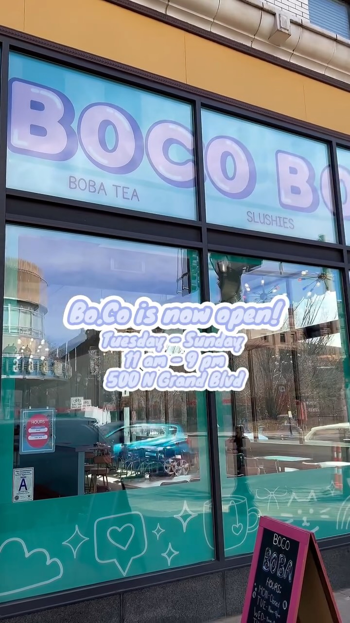 We are officially open! Come stop by for boba, coffee, desserts, and more!