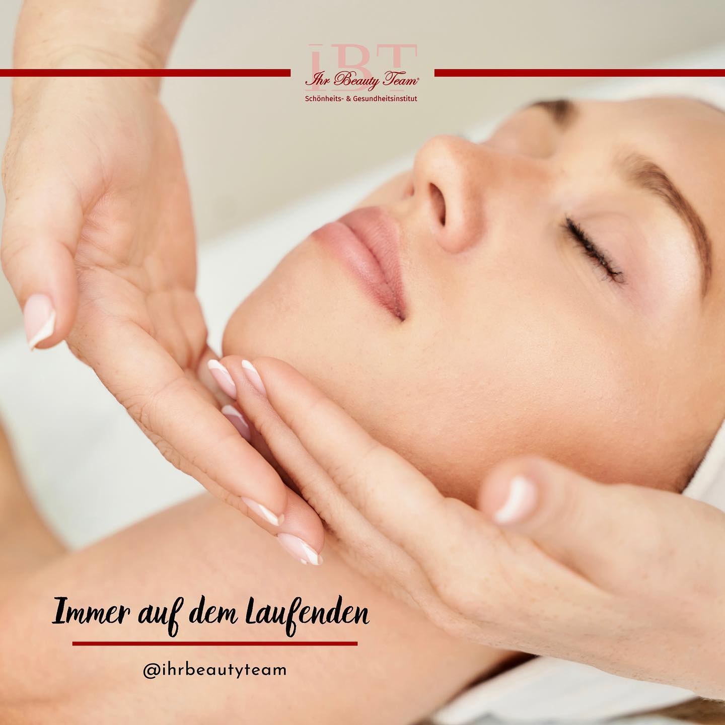 Hallo ihr Beauties 💗
Wir freuen uns sehr, Euch mitteilen zu dürfen, dass wir auf Social-Media offiziell aktiver werden. Ab sofort erfahrt ihr hier mehr über unsere Produkte, Dienstleistungen aber auch News und Aktionen, die wir planen!
Vereinbart gerne euren persönlichen Beratungstermin 📆.