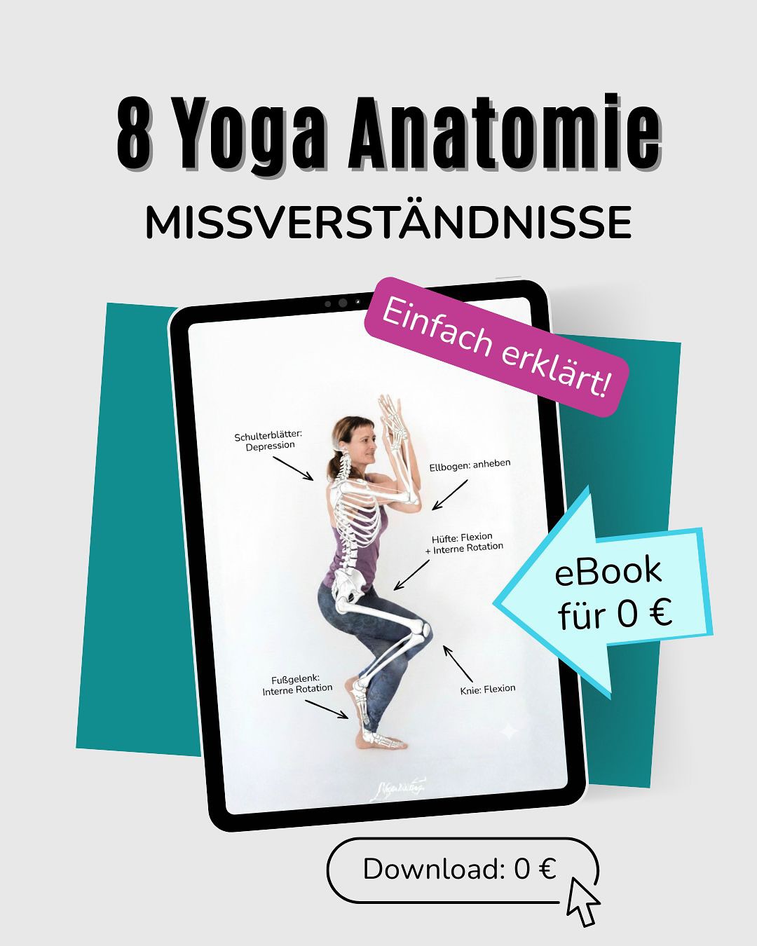 Machst du diese 8 gefährlichen Fehler im Yoga-Unterricht?👇👇
Viel zu viele Yogalehrenden glauben leider immer noch an anatomische Missverständnisse wie z.B.
❌ „Gestreckte Knie sind in Vorbeugen besser“
❌ „Je gedehnter, desto fortgeschrittener“
❌ „Es gibt DIE eine richtige Ausrichtung“
Weißt du, warum das nicht stimmt?
Ich erkläre es dir im neuen eBook!
🔎Aufgedeckt & Entlarvt:
Diese 8 schwerwiegenden Yoga Anatomie Missverständnisse können dazu gühren:
⚠️akuten Verletzungen
⚠️chronischen Schmerzen und
⚠️langfristiger Abnützungen
Es ist dringend Zeit für mehr Anatomie-Wissen im Yoga Unterricht!
Stell dir vor, du könntest:
✅ Anatomische Variationen richtig einschätzen
✅ Sichere Asana-Varianten für jeden Körper finden
✅ Verletzungen vermeiden und nachhaltig unterrichten
✅ Deine Schüler:innen auf einem ganz neuen Level verstehen
Hol dir jetzt das kostenlose eBook „8 Missverständnisse der Yoga Anatomie“
Leicht verständlich erklärt mit Auszügen aus der Yoga Ausbildung Multi-Style.
👉 Jetzt herunterladen für 0 €
Kommentiere: ebook anatomie
oder schau in die highlights, bio oder www.FlyLightYoga.net