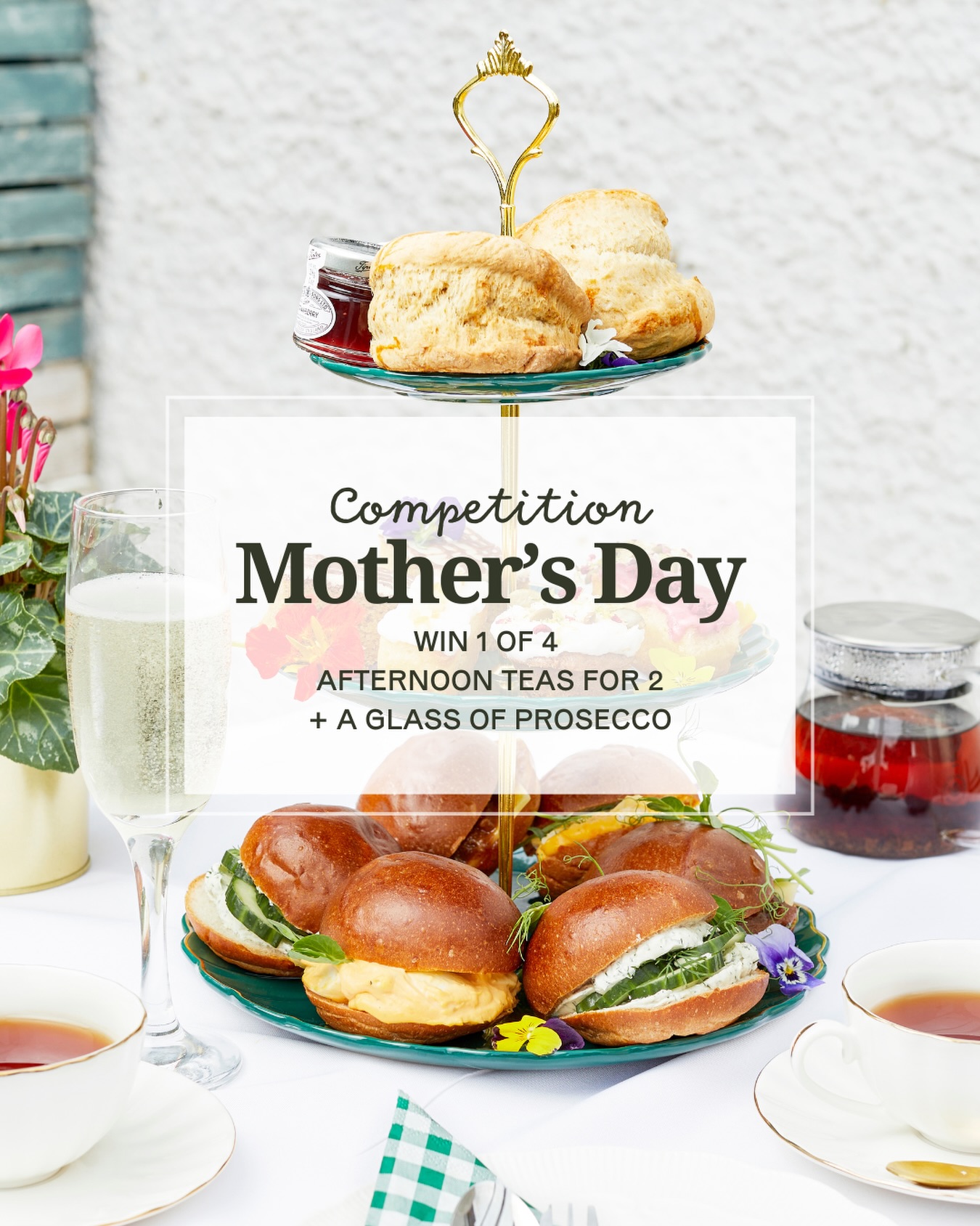 Competition Time! 🌻 🥂
With Mother’s Day just around the corner, we’re giving you the chance to win 1 of 4 of our special Sparkling Mother’s Day Afternoon Tea for Two! Following the popularity of this last year....we are once again offering a complimentary glass of bubbles to any adult coming for afternoon tea on Mothering Sunday!
Each prize is worth £70! AND every tea includes a donation to support local Friends Groups in each park!
For your chance to treat Mum (or someone special), follow the instructions below. Good luck!🥂
1. FOLLOW both @roots_berries & one of our cafés that you would choose for your Afternoon Tea
(@theskylarkcafe, @therookerycafe, @bishopsparkteahouse, @theglassmakerscafe, @strawberryhillhousecafe, @paddenswickteagardens)
2. TAG someone special in the comments
3. SHARE on stories for an extra entry
Competition ends on 12pm Monday, 9th March.
This giveaway is open from 28 Feb - 9th March 2026, 4 winners will be chosen at random and contacted via Instagram DMs. The giveaway includes Afternoon Tea for 2 people with a glass of Prosecco. The prize must be redeemed by the 1st April 2026. Pre booking via online only.
You must be 18 or over to enter. Please note, The Glassmaker’s Café only takes Afternoon Tea bookings during the week. This giveaway is in no way sponsored by or associated with Instagram.
P.S. If you don’t win (which we hope you do), you could still be offered a complimentary glass of bubbles for ANY customers booking Afternoon Tea on Mothering Sunday!