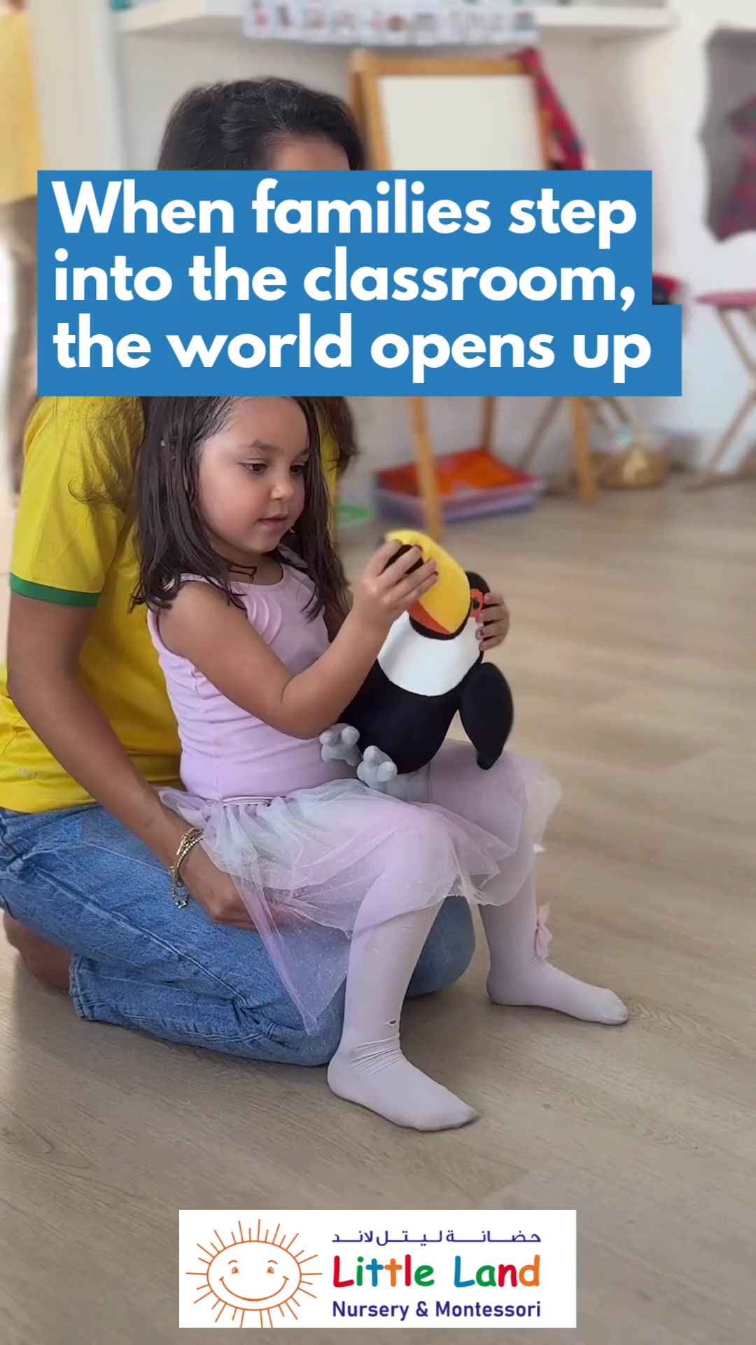 When families step into the classroom, the world opens up.
One of our wonderful mums visited to share her story and culture from Brazil. Through her voice, the children travelled far beyond the classroom. They met a toucan, discovered the Brazilian flag, and coloured their own, connecting art, geography, and curiosity. Moments like these remind us that learning is not just about lessons. It is about belonging, identity, and understanding the wider world through real connections.