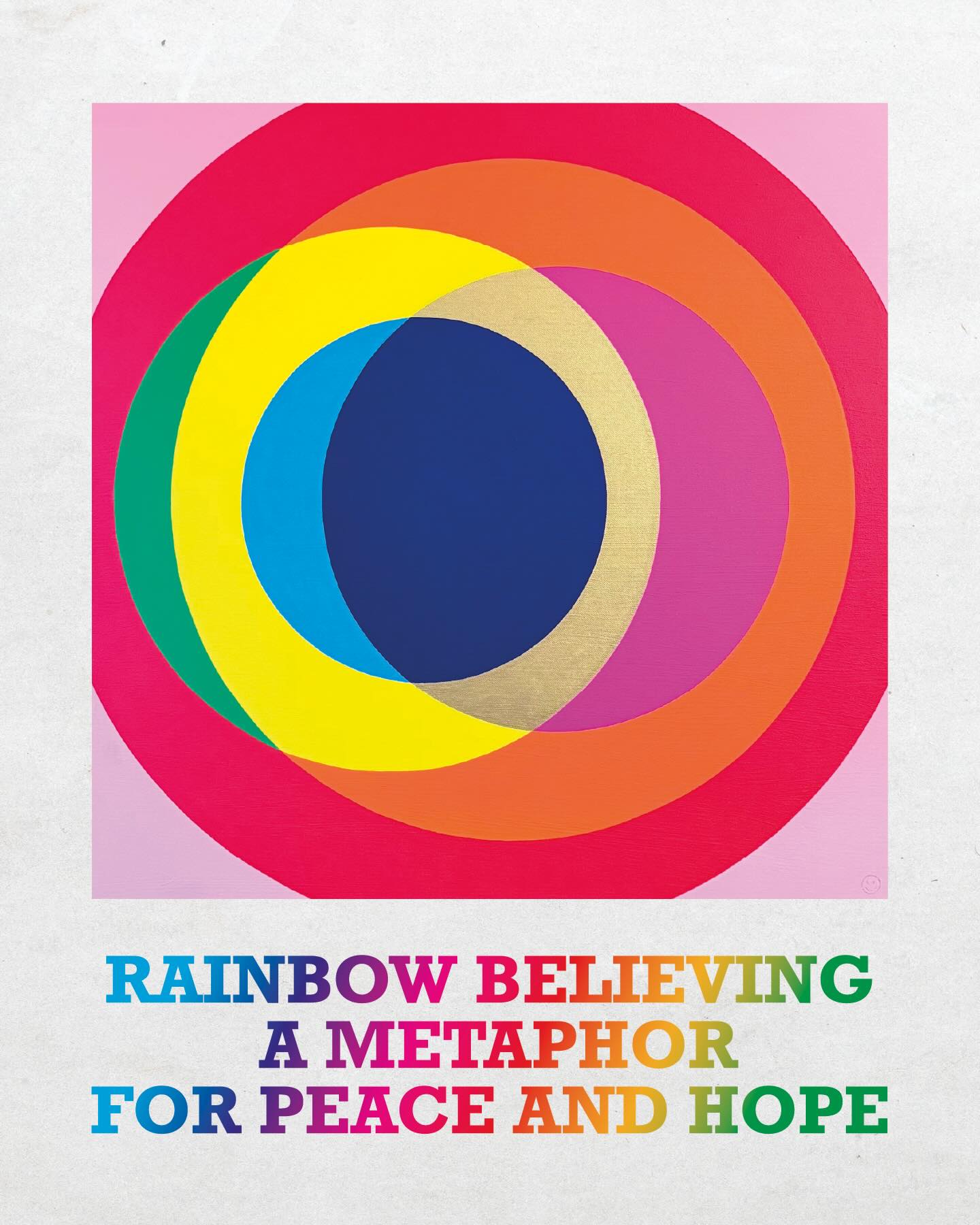 My recent painting ‘Rainbow Believing’ grew out of a desire to translate into paint the emotion one feels when standing before a rainbow — a symbol of joy, balance and hope. 💫
This same reflection on colour — and its capacity to shape emotion and perception — will be at the heart of the talk I will lead on 26 February, from 4:30 to 6:30 pm, at Viafarini.work. It will take the form of a workshop centred on observation and shared experience, exploring the language of colours and their relationship with our everyday lives.
It will also be an opportunity to encounter ‘Rainbow Believing’ in person, part of the ‘Circles of Joy’ series, where form becomes rhythm and colour becomes harmony.
I invite you to join me and explore the world of colour together.
📅 Thursday, 26 February, 4:30–6:30 pm
📍 Viafarini.Work, Via Marco d’Agrate 33/A, Milan
🖼 Rainbow Believing, 80 × 80 cm — acrylic on canvas
⸻
🇮🇹 Il mio recente dipinto ‘Rainbow Believing’ nasce dal desiderio di tradurre in pittura l’emozione che si prova davanti a un arcobaleno, simbolo di gioia, equilibrio e speranza. 💫
Questa stessa riflessione sul colore — sulla sua capacità di influenzare emozioni e percezione — sarà al centro dell’incontro che terrò il 26 febbraio, dalle 16:30 alle 18:30, presso Viafarini.work.
Un laboratorio di osservazione e condivisione, dedicato al linguaggio dei colori e alla loro relazione con la nostra esperienza quotidiana.
Sarà anche l’occasione per vedere dal vivo ‘Rainbow Believing’, parte della serie Circles of Joy, dove la forma diventa ritmo e il colore armonia.
Ti invito a condividere insieme questa esperienza sul colore.
📅 Giovedì 26 febbraio dalle 16:30 alle 18:30
📍 Viafarini.Work – Via Marco d’Agrate 33/A, Milano
🖼️ Rainbow Believing, 80 × 80 cm — acrilico su tela
#laurarota #laurarotaart #circlesofjoy #circlesofjoyart #earthsheart